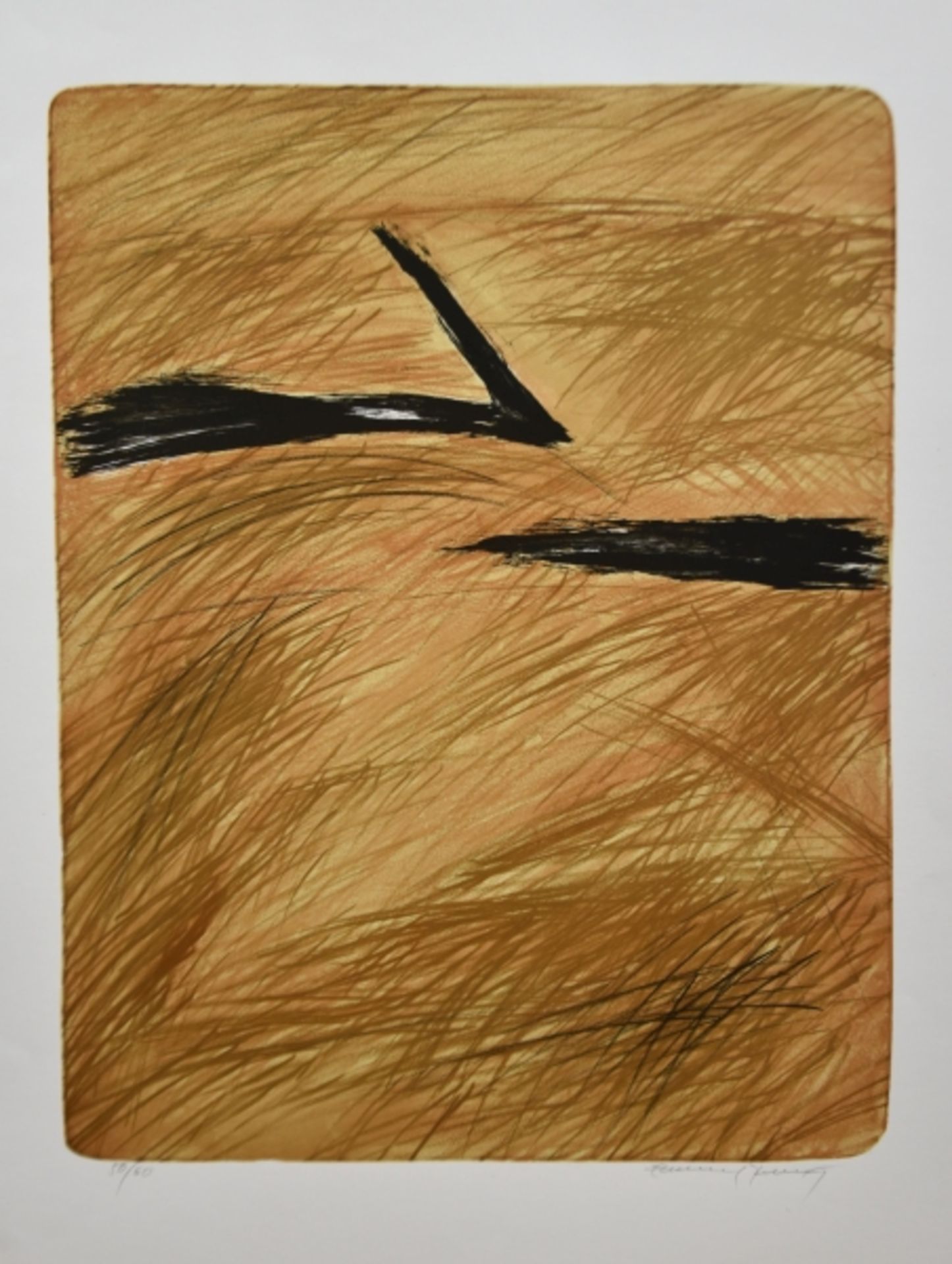 RANNY Emanuel "Abstrakte Kompositition", 3 Farblithographien - Bild 10 aus 13