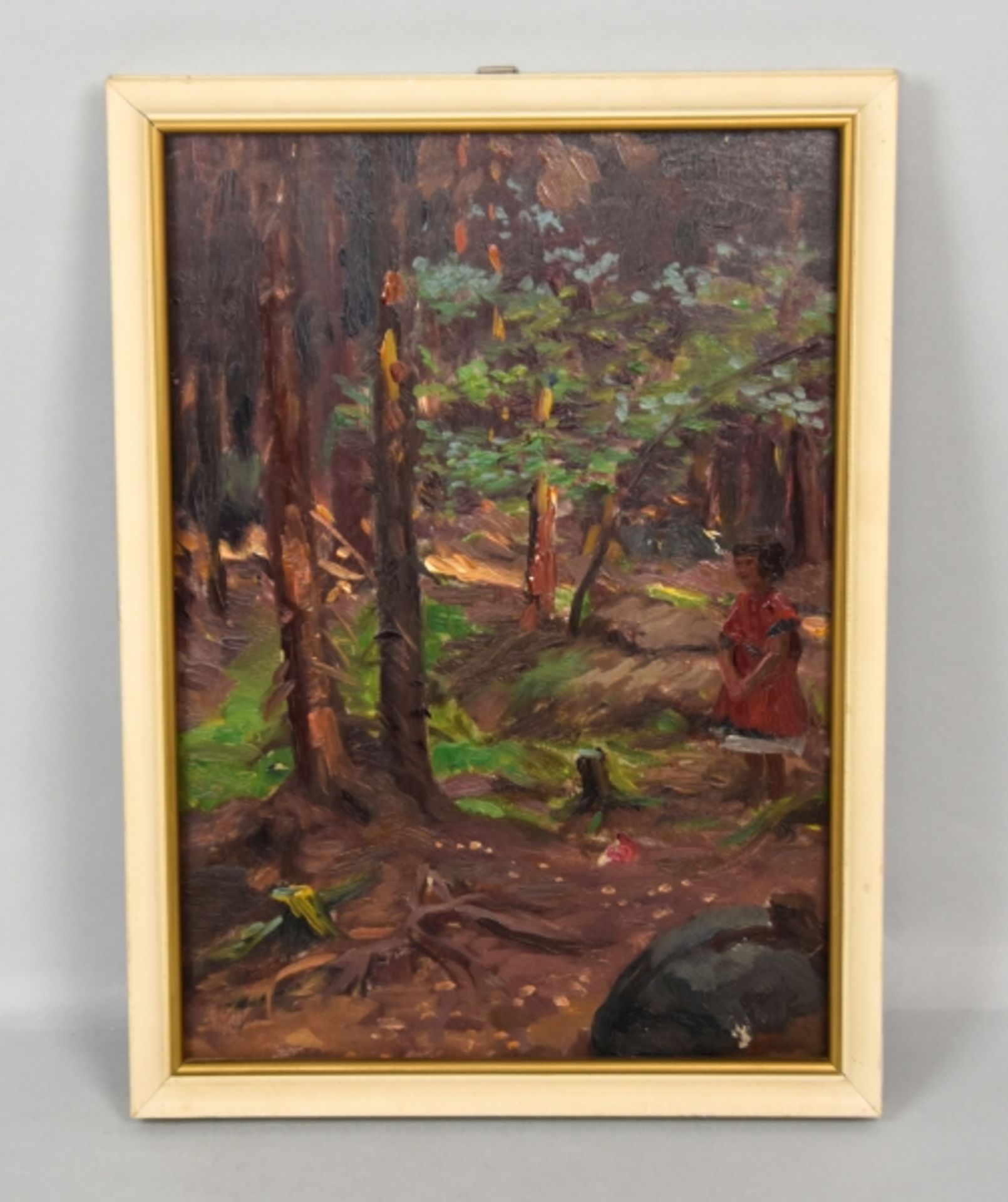 FRITZSCHE "Mädchen im Wald" - Bild 2 aus 2