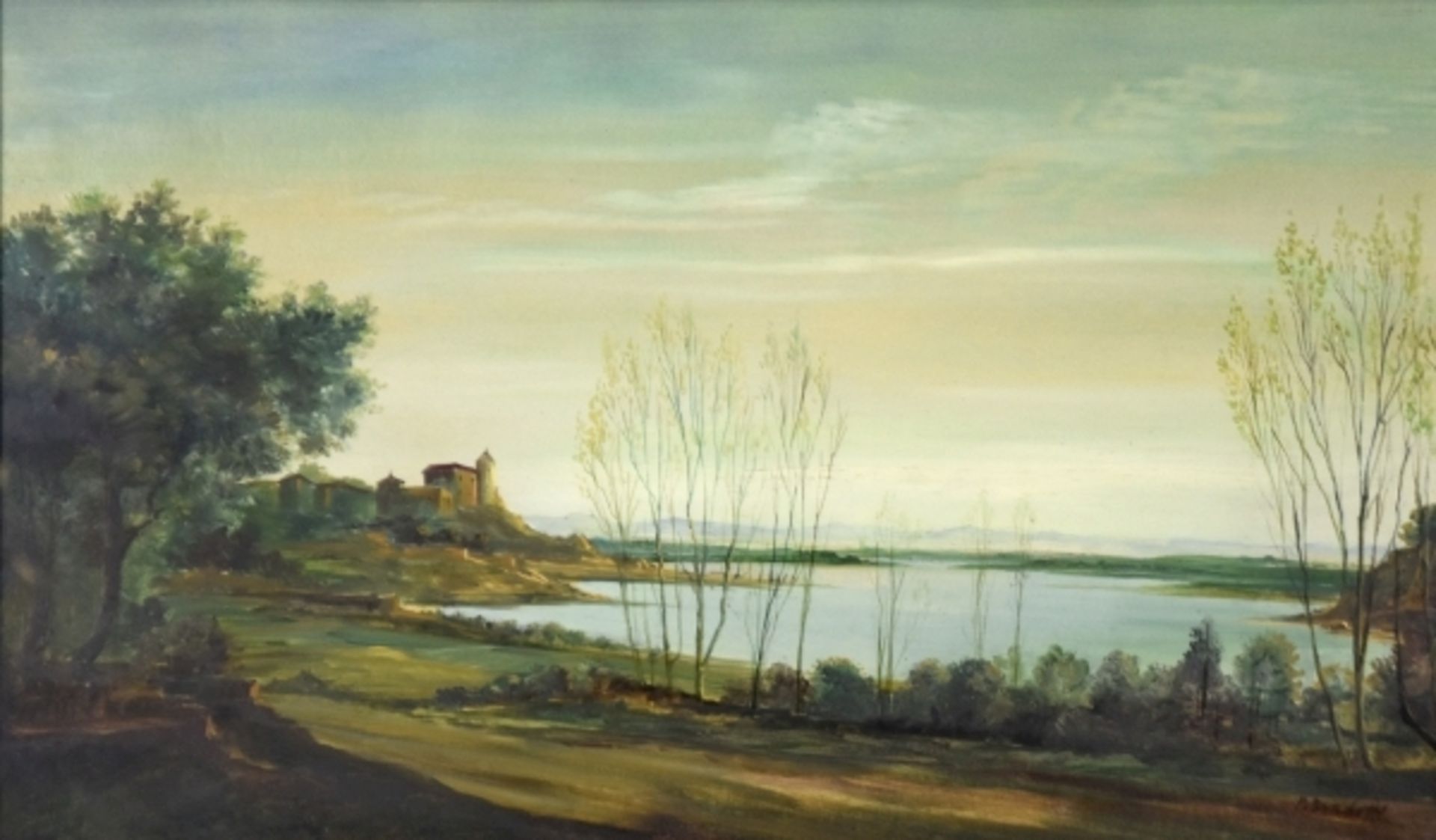 BRACHETTI Paul "Donaulandschaft"