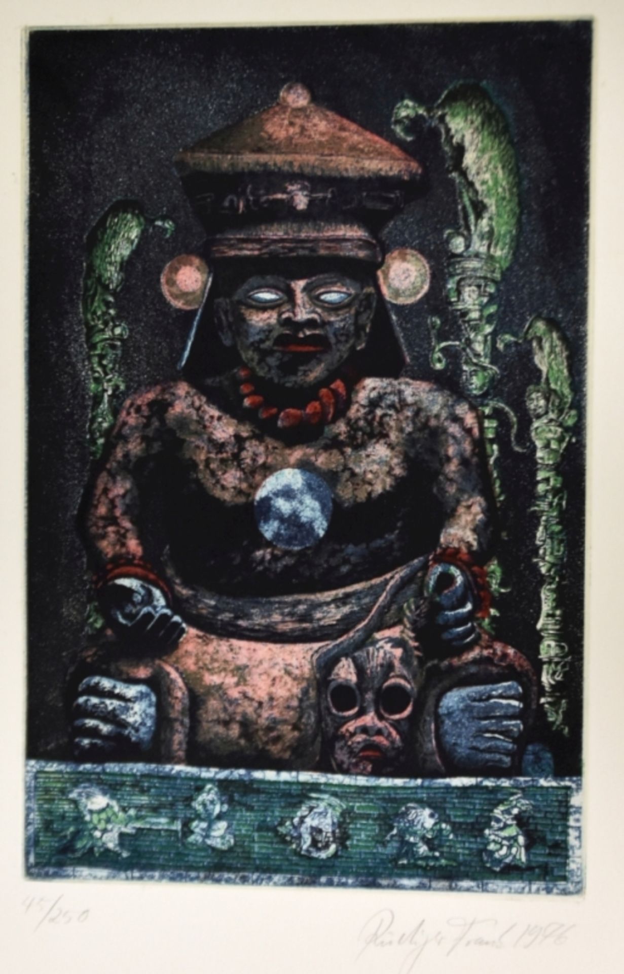 MONK Tilopâ "Südamerikanische Götterfigur"