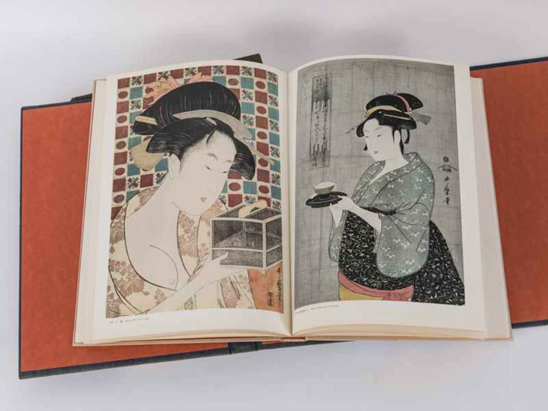 2 Kunstdruck-Bildbände japan. Holzschnittkunst "Masterpieces of Ukiyo-e prints: series 3/ - Bild 14 aus 19