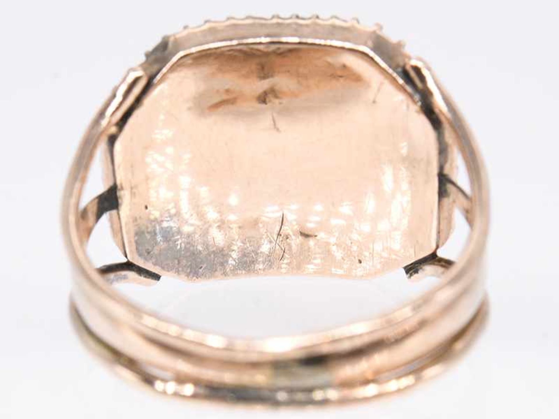 Antiker Ring mit Orientperlen, England, Mitte 19. Jh. - Bild 4 aus 5