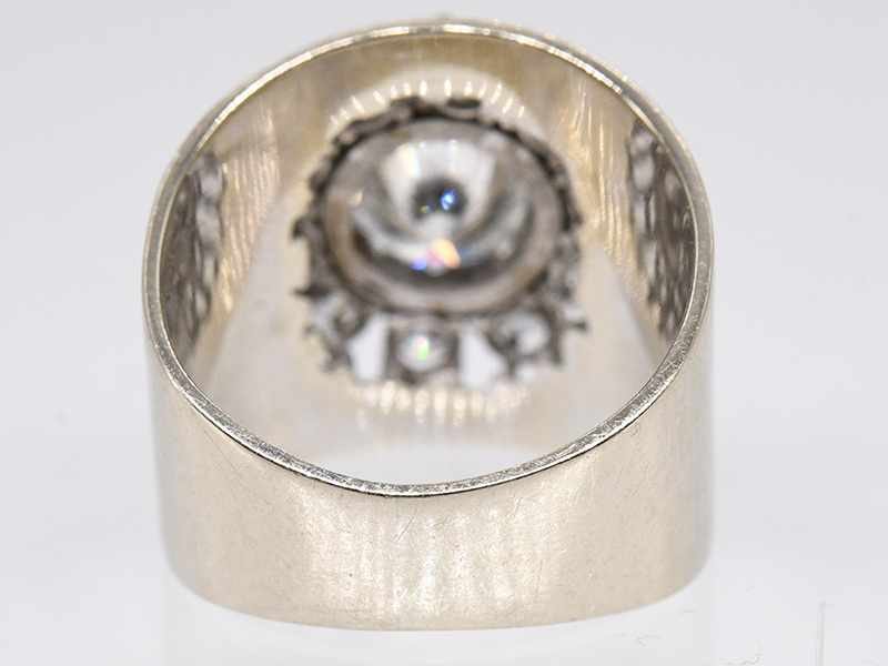 Bandring mit 11 Brillanten, zusammen ca. 2 ct, 80-er Jahre. - Image 6 of 6