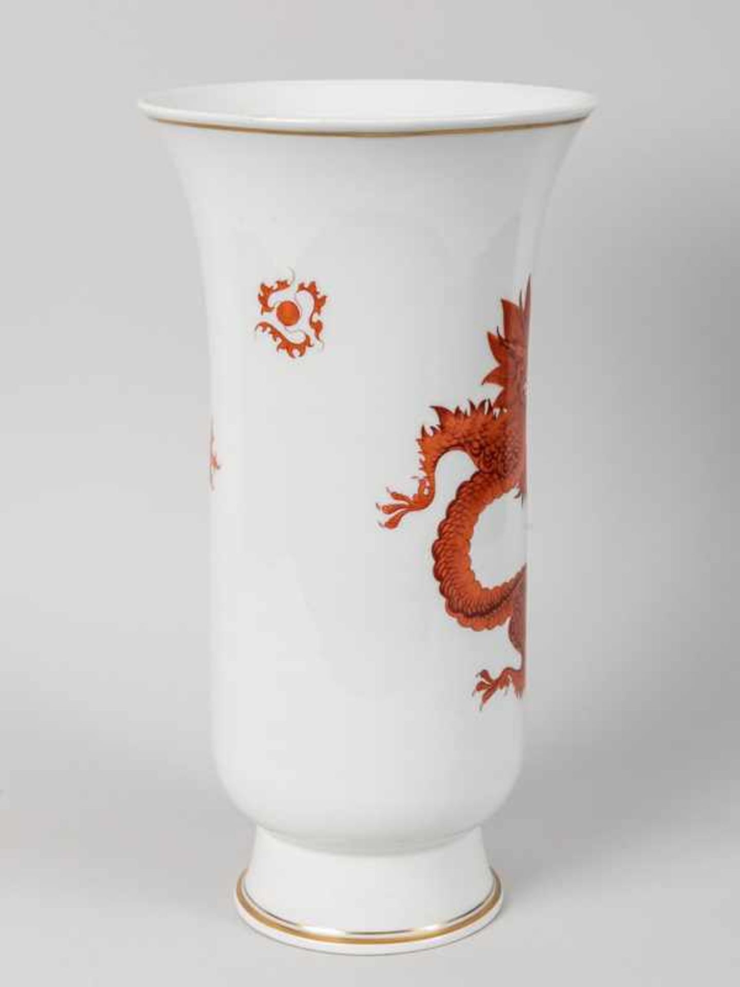 Große Vase "Ming-Drache", Meissen, 20. Jh. - Bild 5 aus 5
