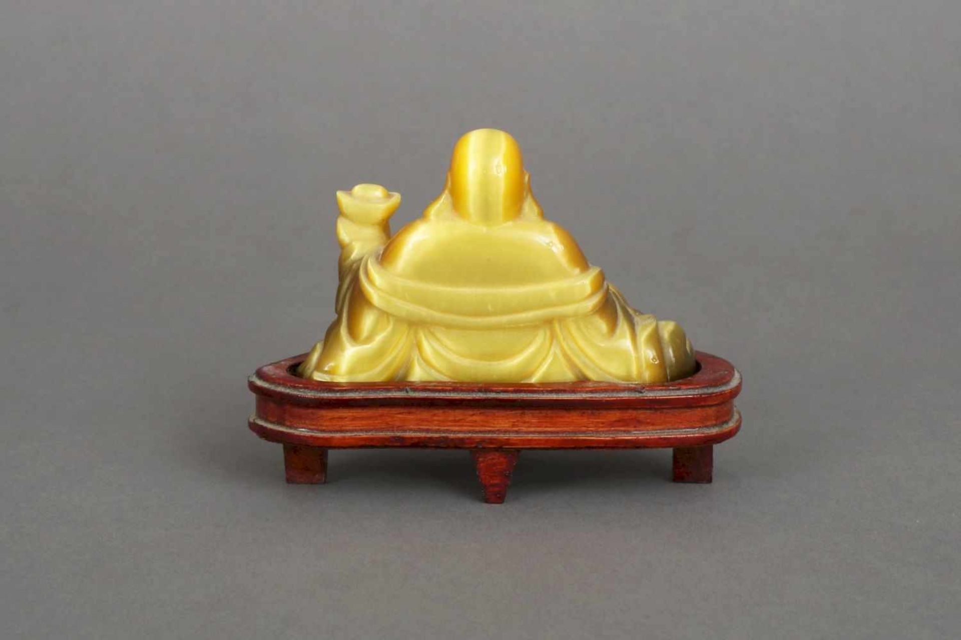 Asiatische Buddhafigur - Bild 2 aus 2