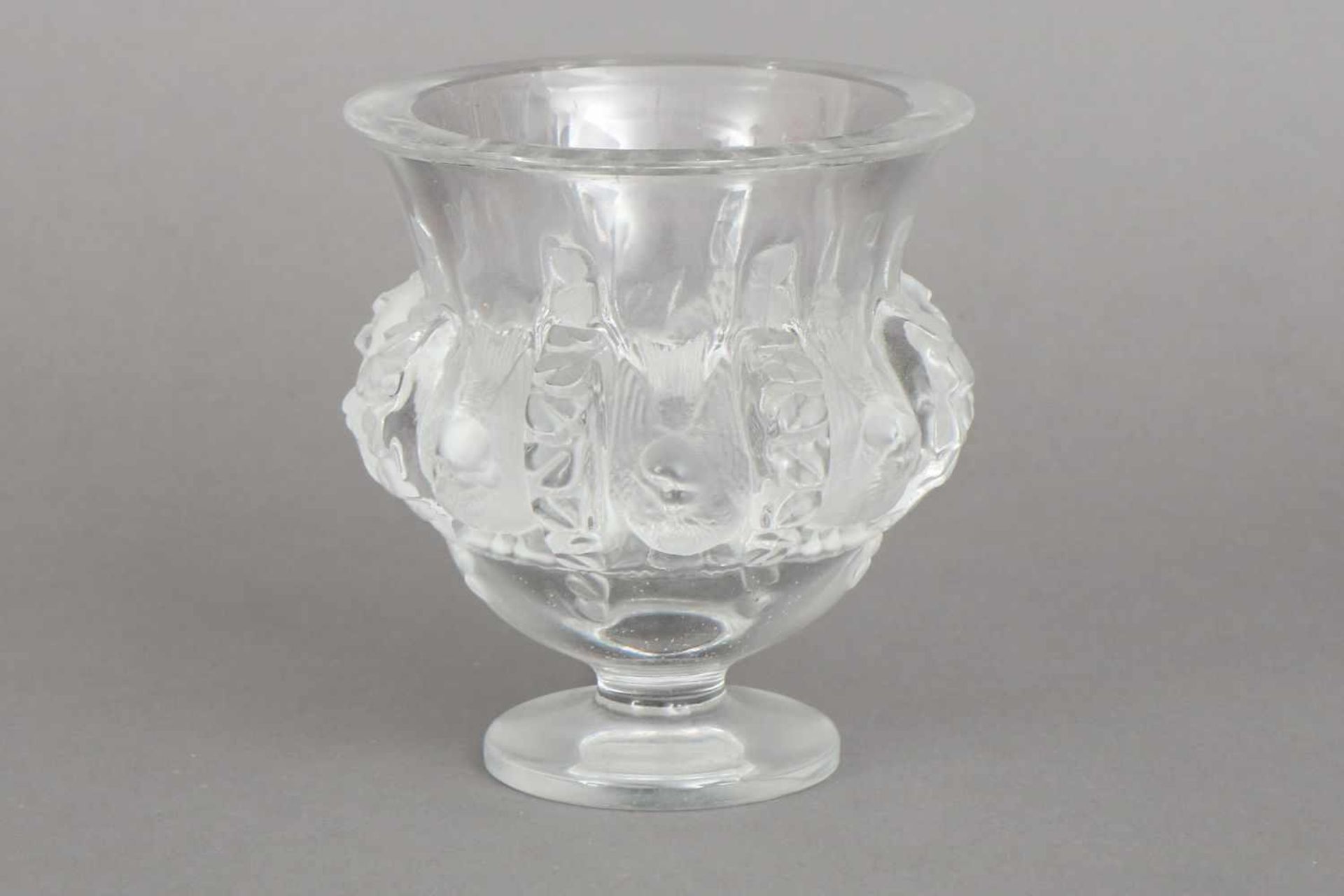 LALIQUE Glasvase ¨Dampierre¨<b