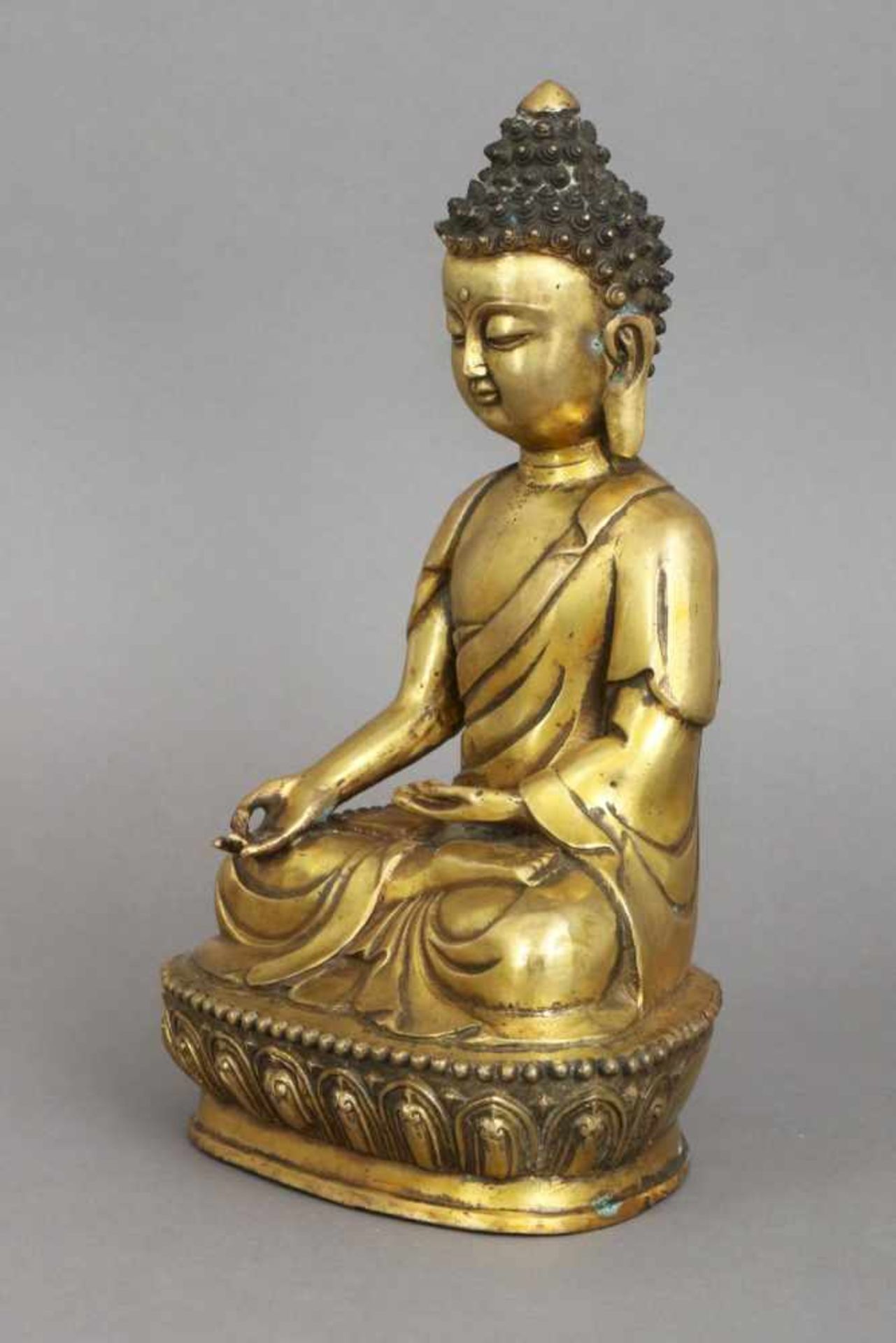 Asiatische Buddhafigur - Bild 3 aus 5