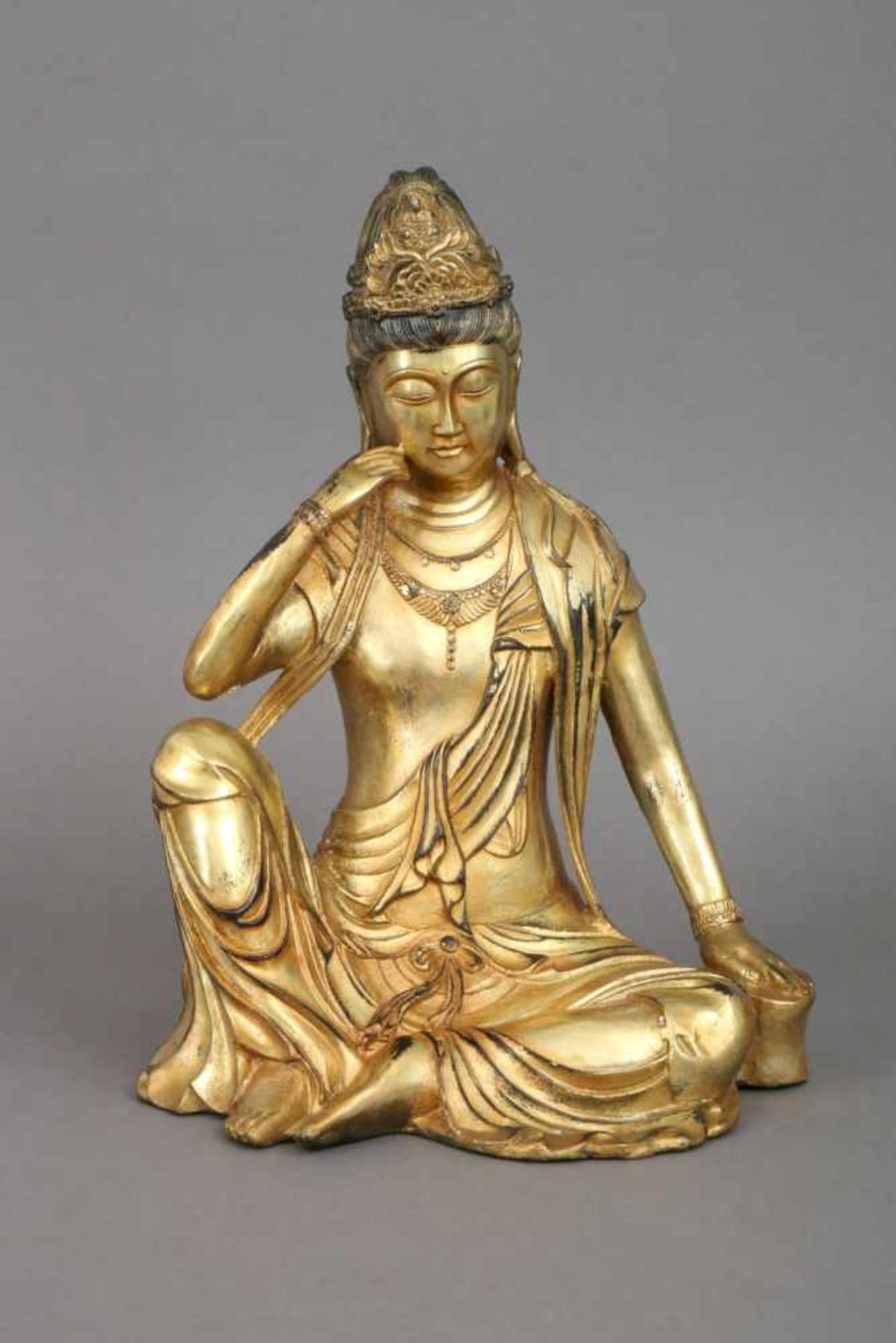 Asiatische Bodhisattva-Figur