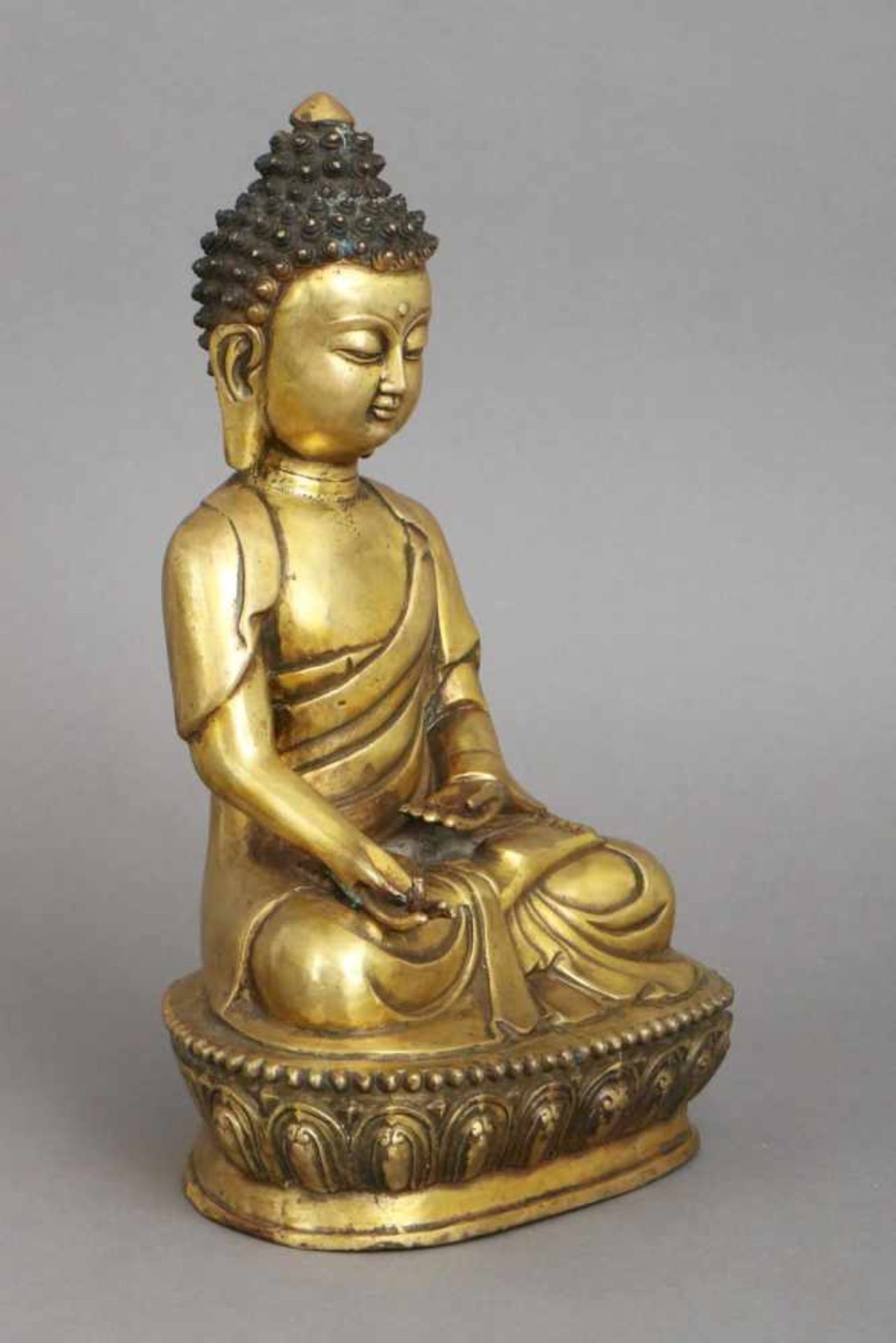 Asiatische Buddhafigur - Bild 2 aus 5