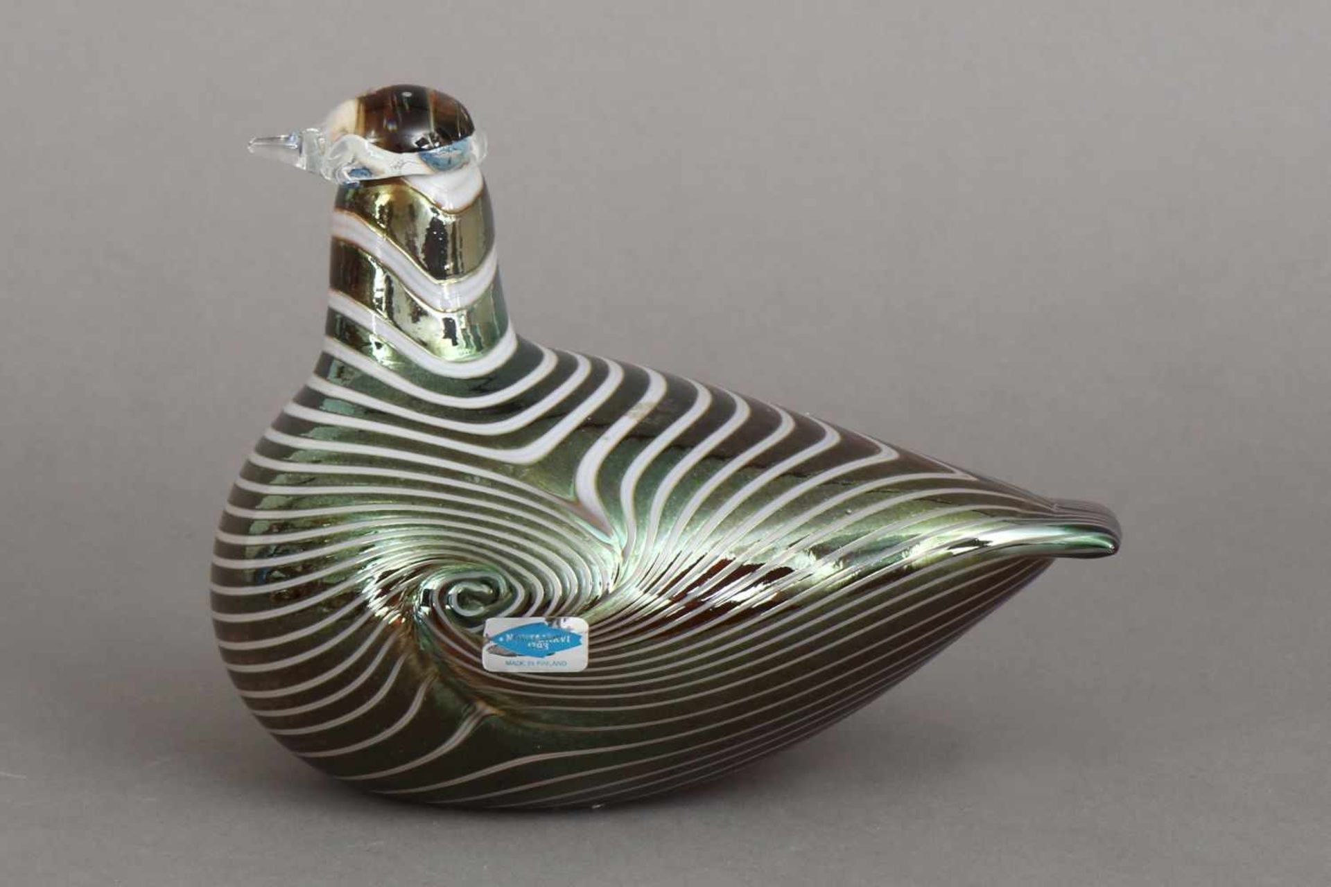 Finnische Glasfigur ¨Vogel¨<b - Bild 2 aus 4