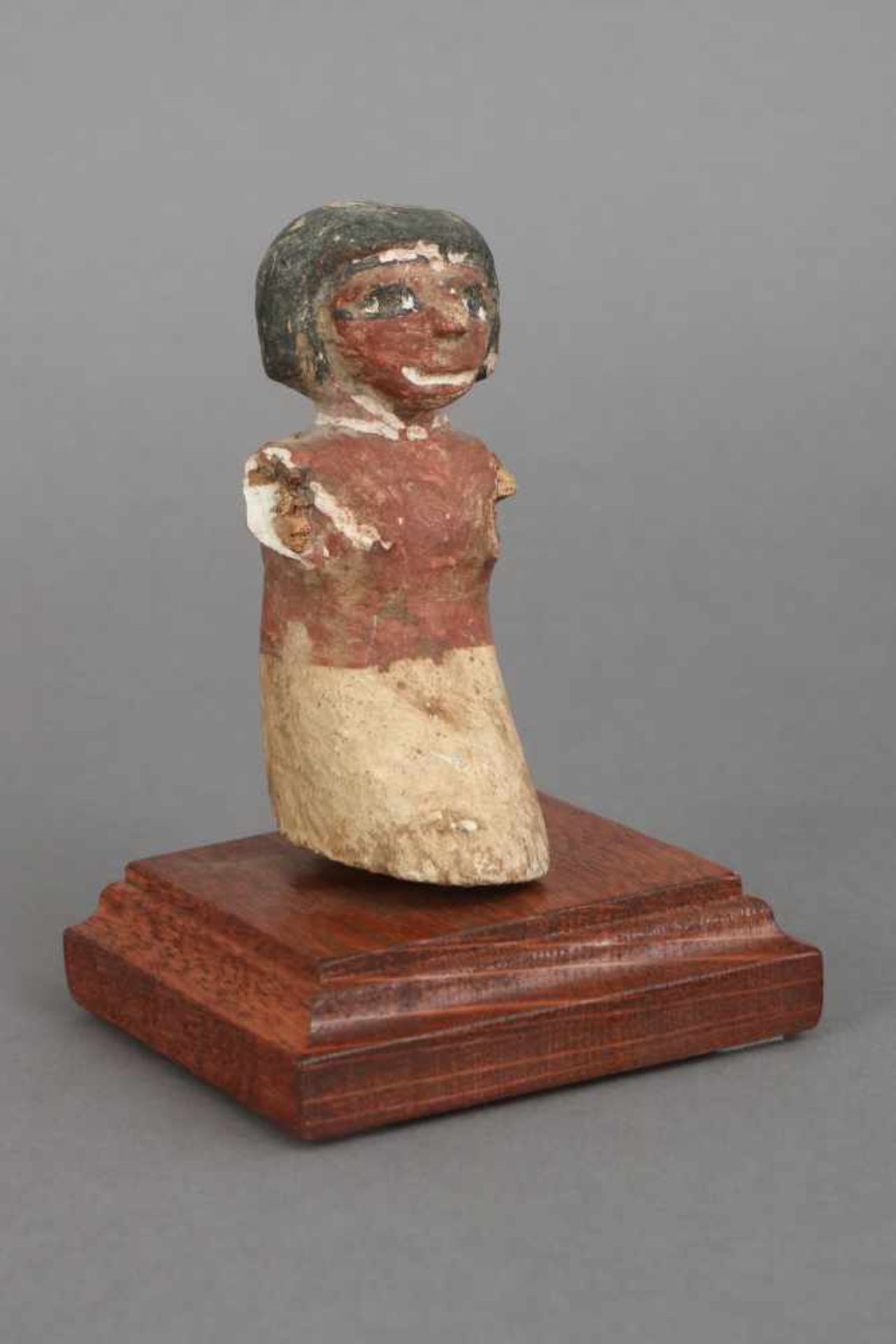 Fragment einer Alt-Ägyptischen Figur ¨Ruderer aus Nilboot¨<br