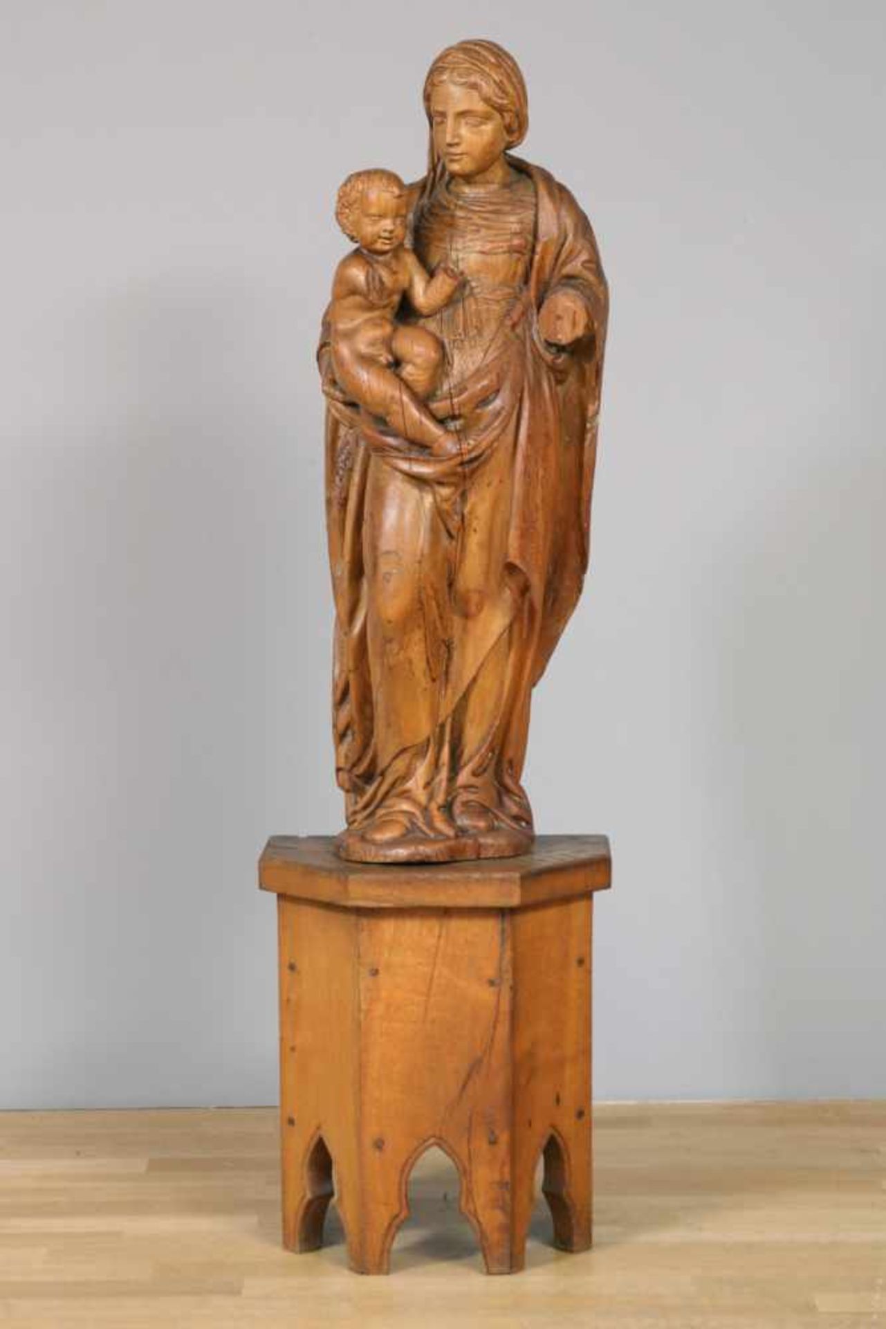 Heiligenfigur ¨Maria mit Kind¨<b - Bild 2 aus 2