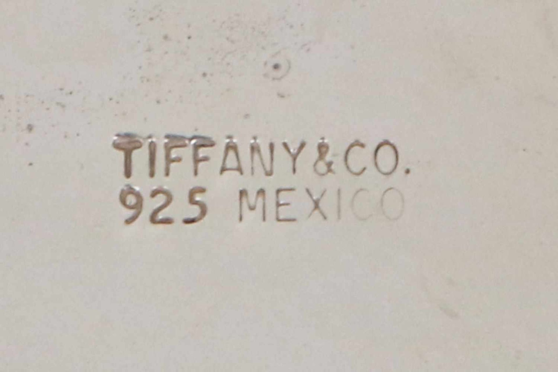 Silberbrosche ¨Stern¨rückseitig gestempelt Tiffany & Co., 925er Silber, Mexico, D ca. 3,5cm - Image 4 of 4
