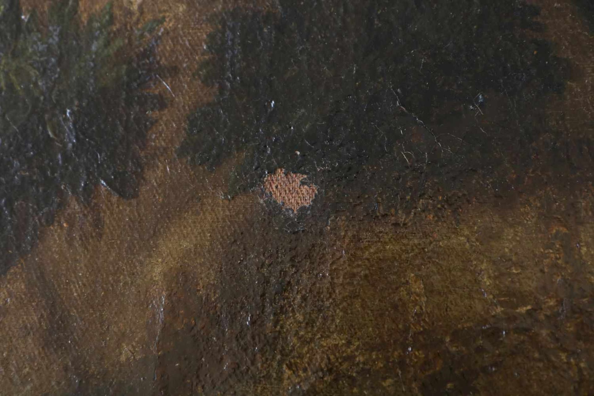 ANONYMER KÜNSTLER des späten 18. JahrhundertsÖl auf Leinwand, ¨Die Stigmatisierung des heiligen - Bild 2 aus 2