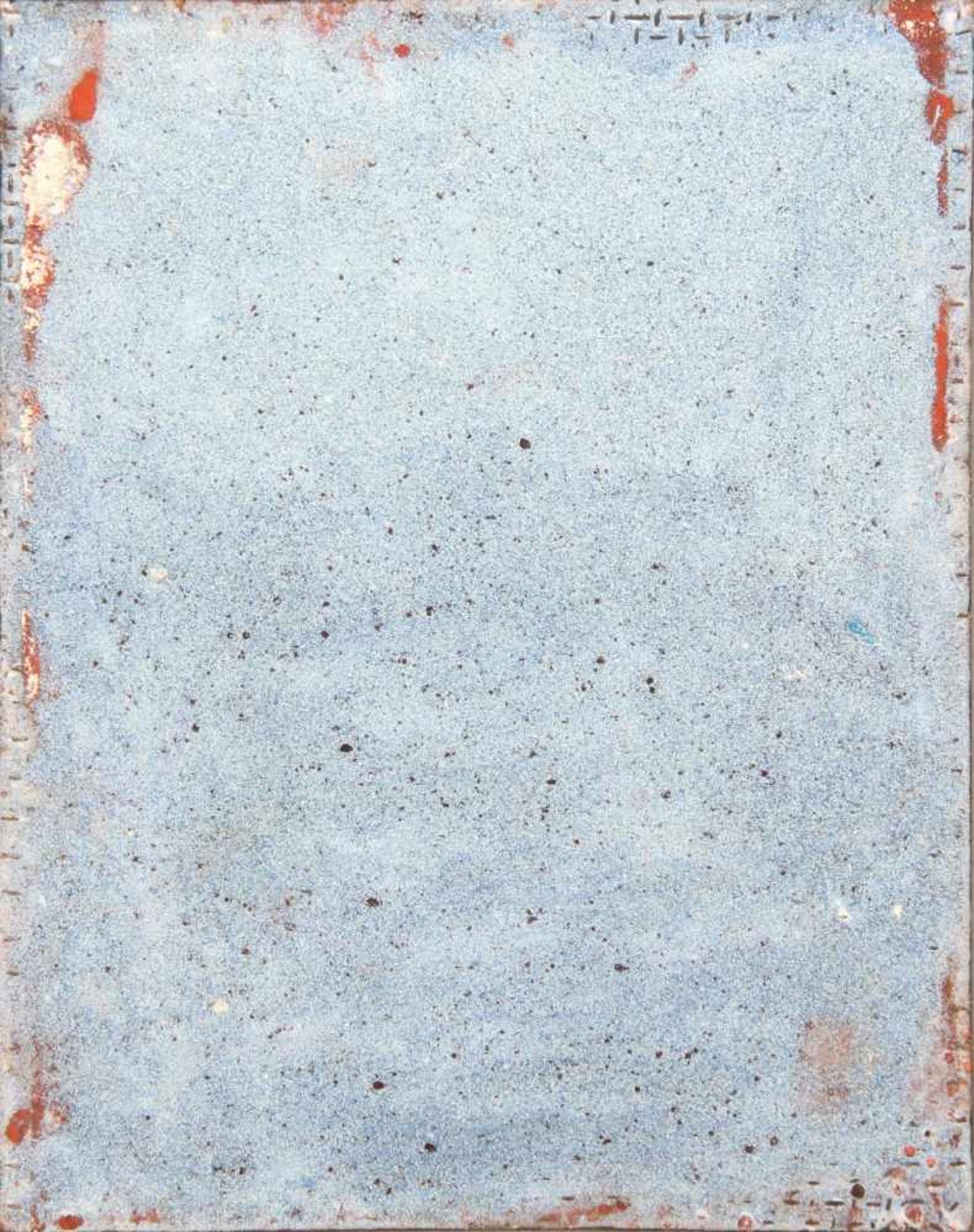 LIMOGES Emaille-Plakette des 18./19. Jahrhundertsfarbige Emaillemalerei auf Blechplatte, ¨Alleg - Bild 2 aus 2