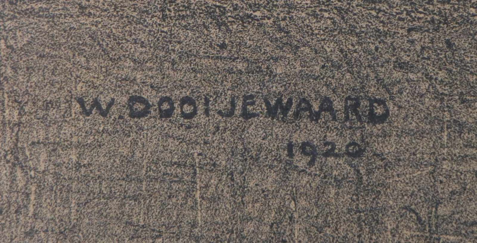 WILLEM DOOYEWAARD (1892 Amsterdam - 1980 Blaricum/Niederlande)Lithografie, ¨Porträt eines indon - Bild 2 aus 2