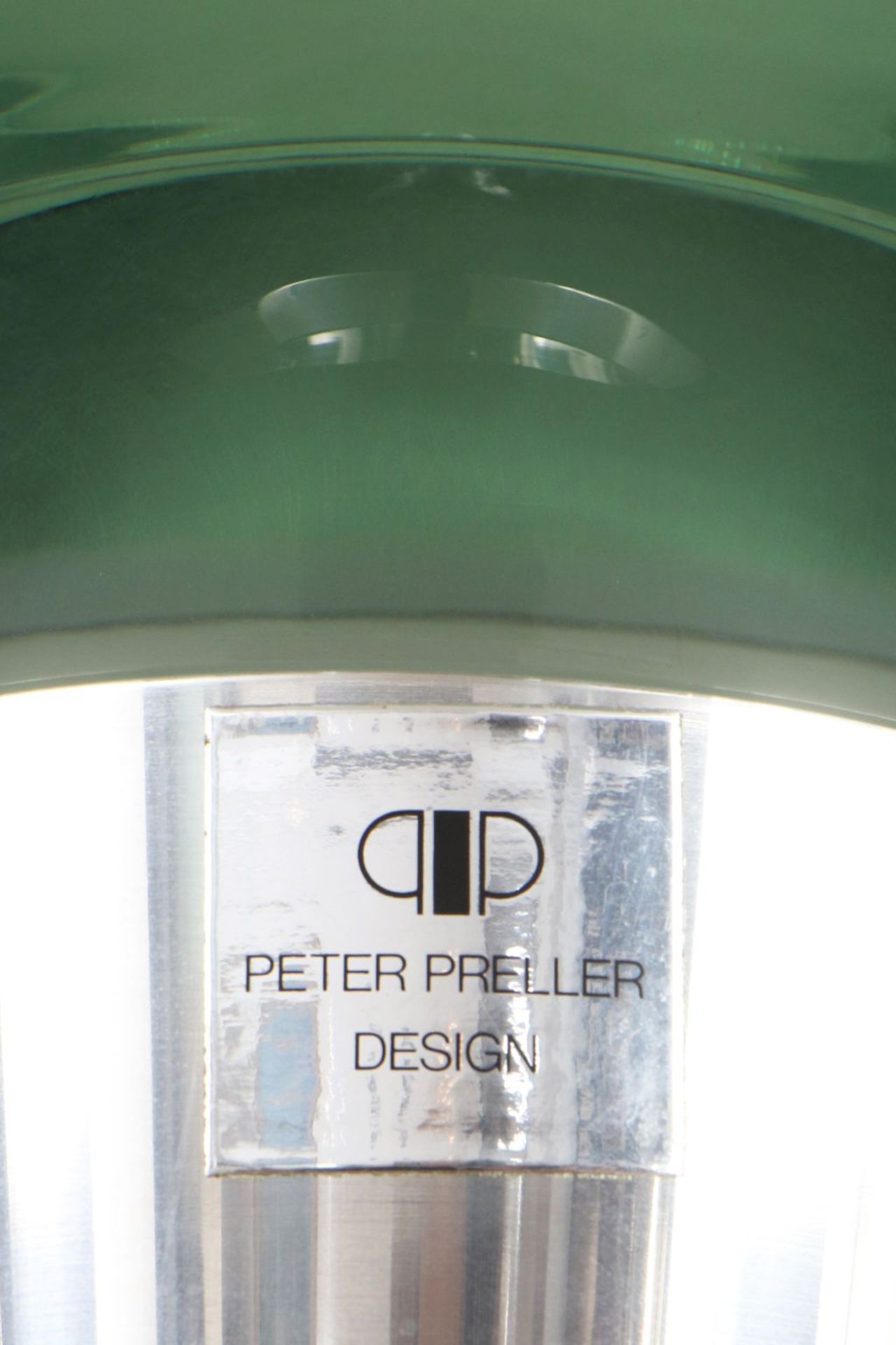 PETER PRELLER Design, HamburgStehlampe/Deckenfluter, schlanker, trompetenförmiger Alu-Stand mi - Image 2 of 3