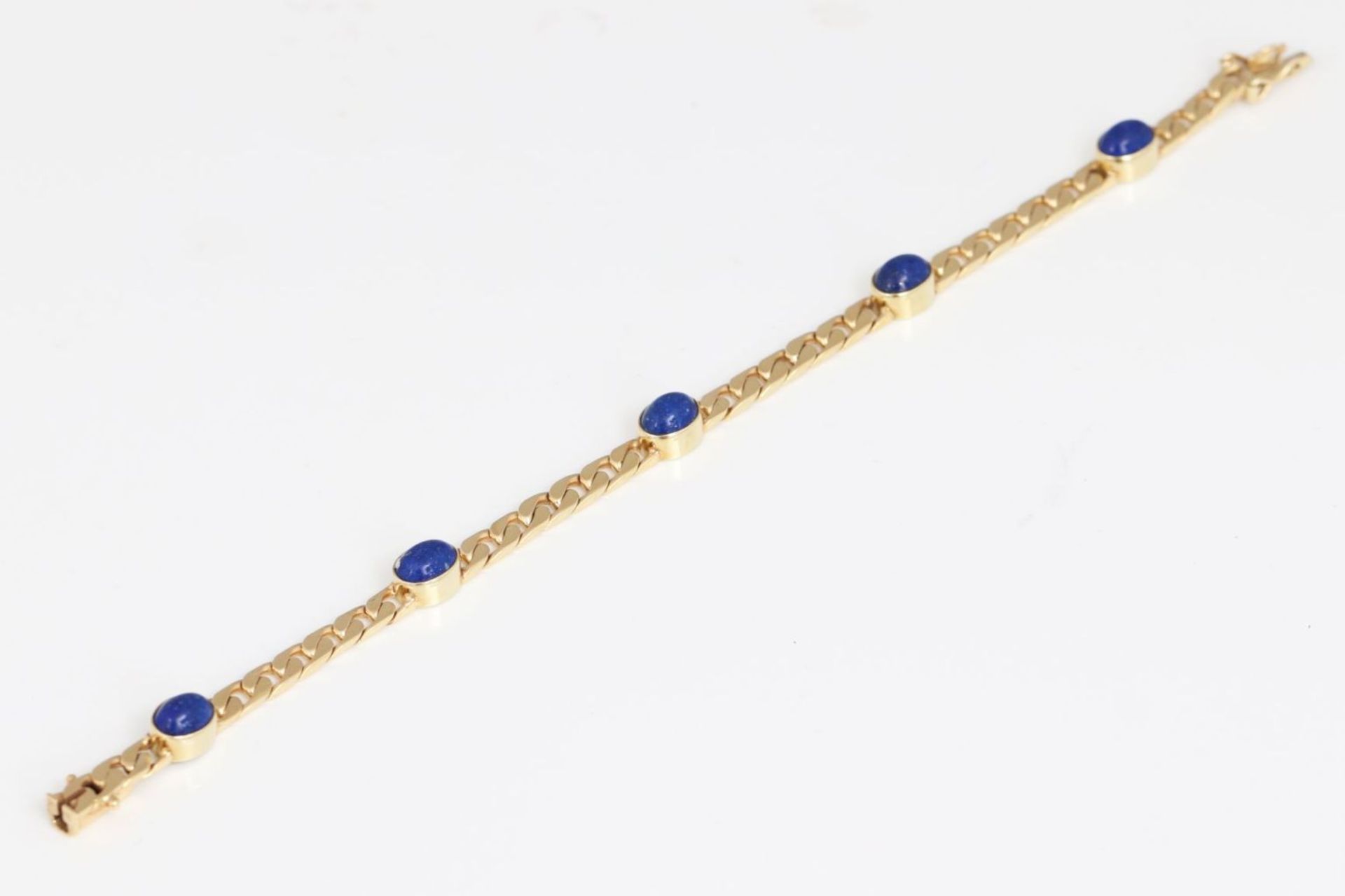 Panzerarmband mit Lapislazuli - Image 2 of 3