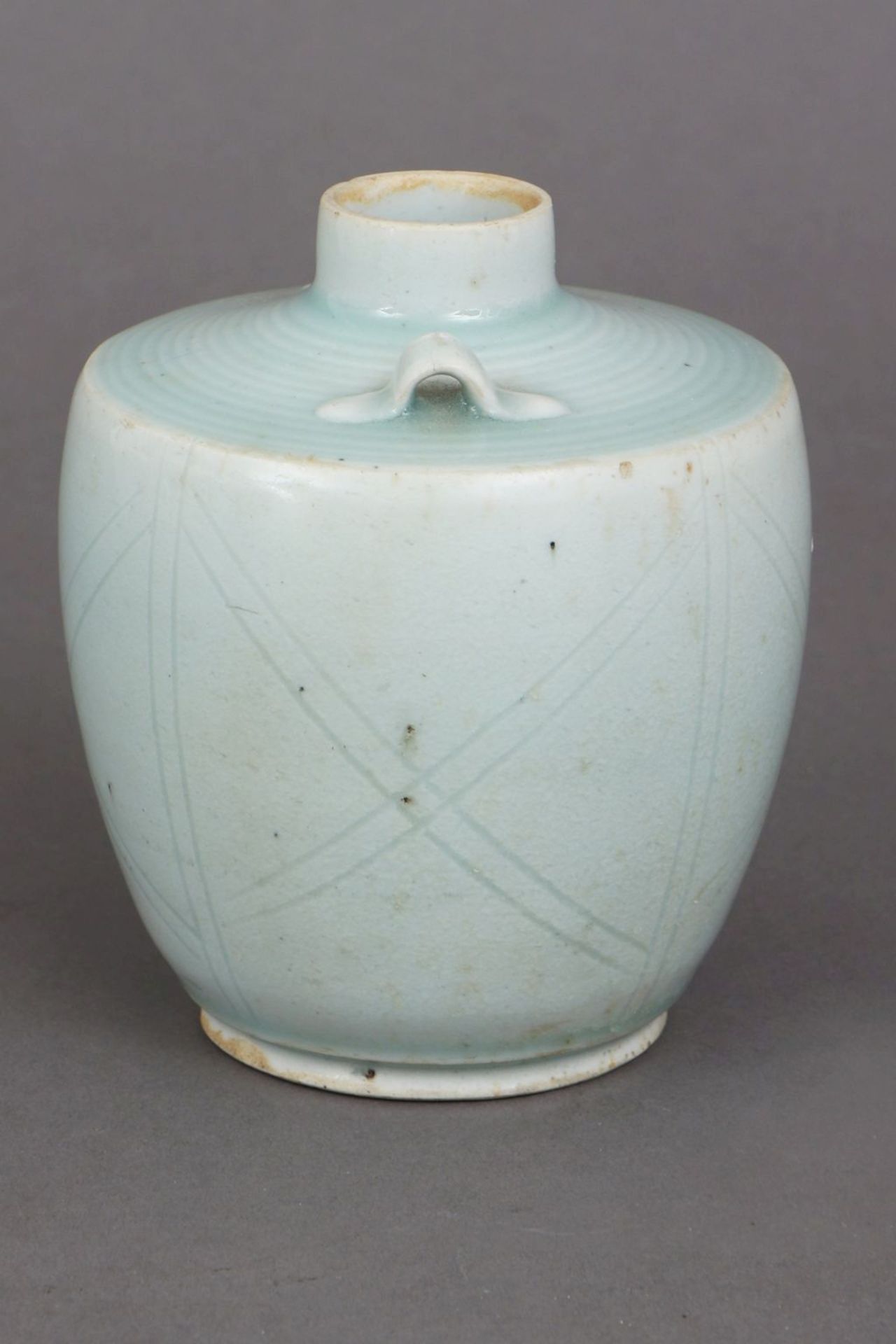 Chinesisches Porzellangefäß mit Qingbai-Glasur - Bild 2 aus 3