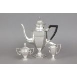 3-teiliges Silber Kaffee-Service