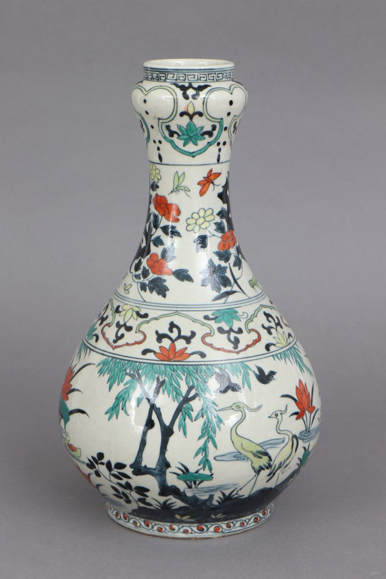 Chinesische Porzellanvase - Bild 2 aus 3