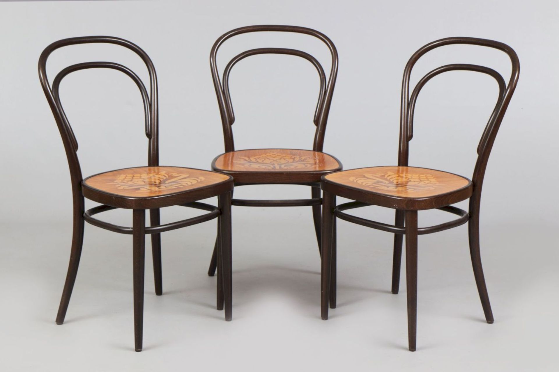 3 THONET ¨Kaffeehausstühle¨