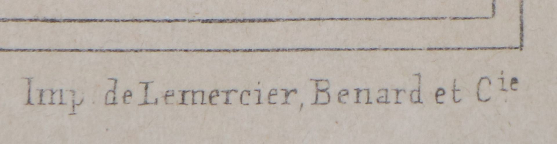 LOUIS DUPRÉ (1789 Versailles - 1837 Paris) und BERNARD LEMERCIER (aktiv 1830 - 1850 in Paris) - Image 2 of 3