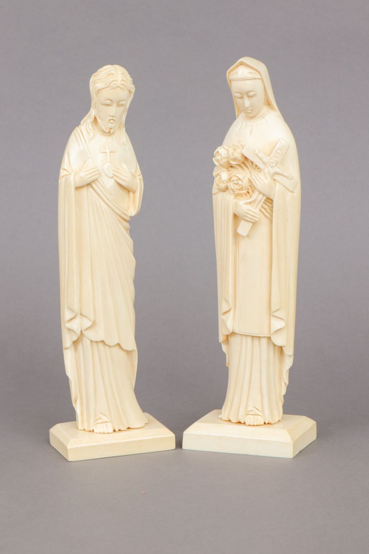 Elfenbeinfiguren ¨Jesus und Maria¨