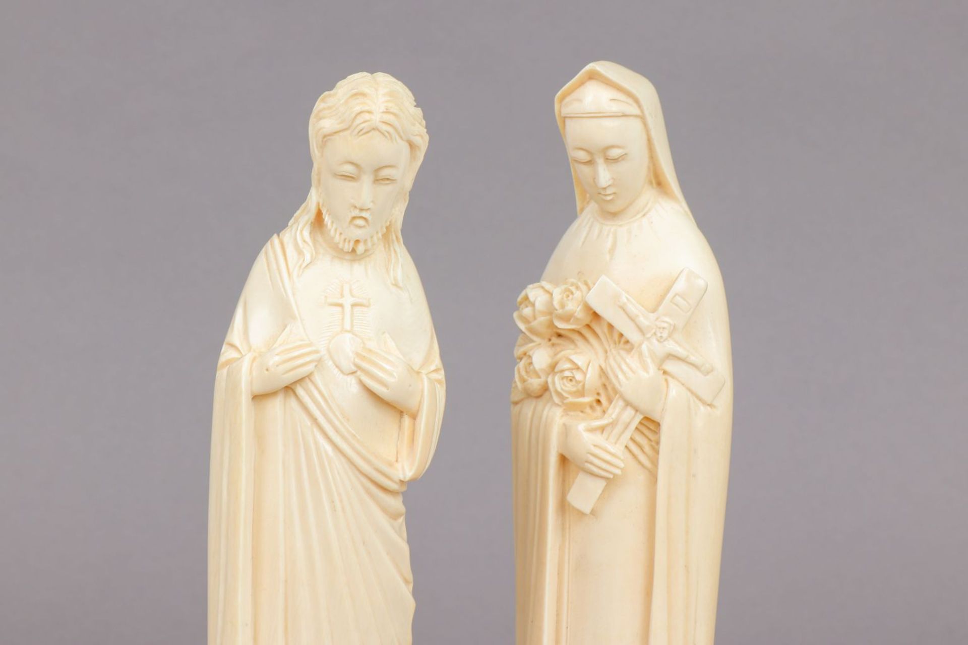 Elfenbeinfiguren ¨Jesus und Maria¨ - Bild 3 aus 3