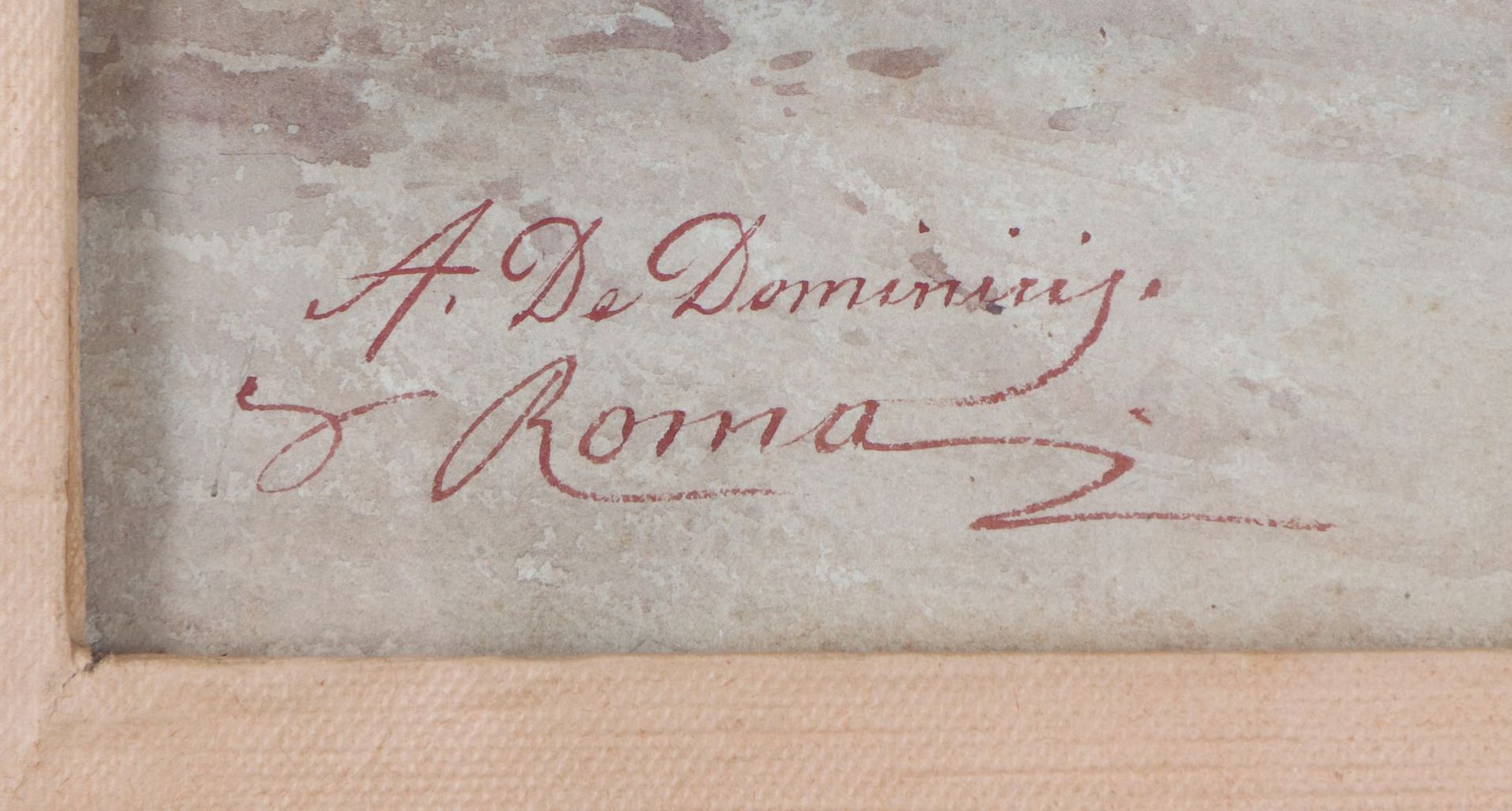 ACHILLE DE DOMINICIS (1851 - 1917, Italien) - Image 2 of 2