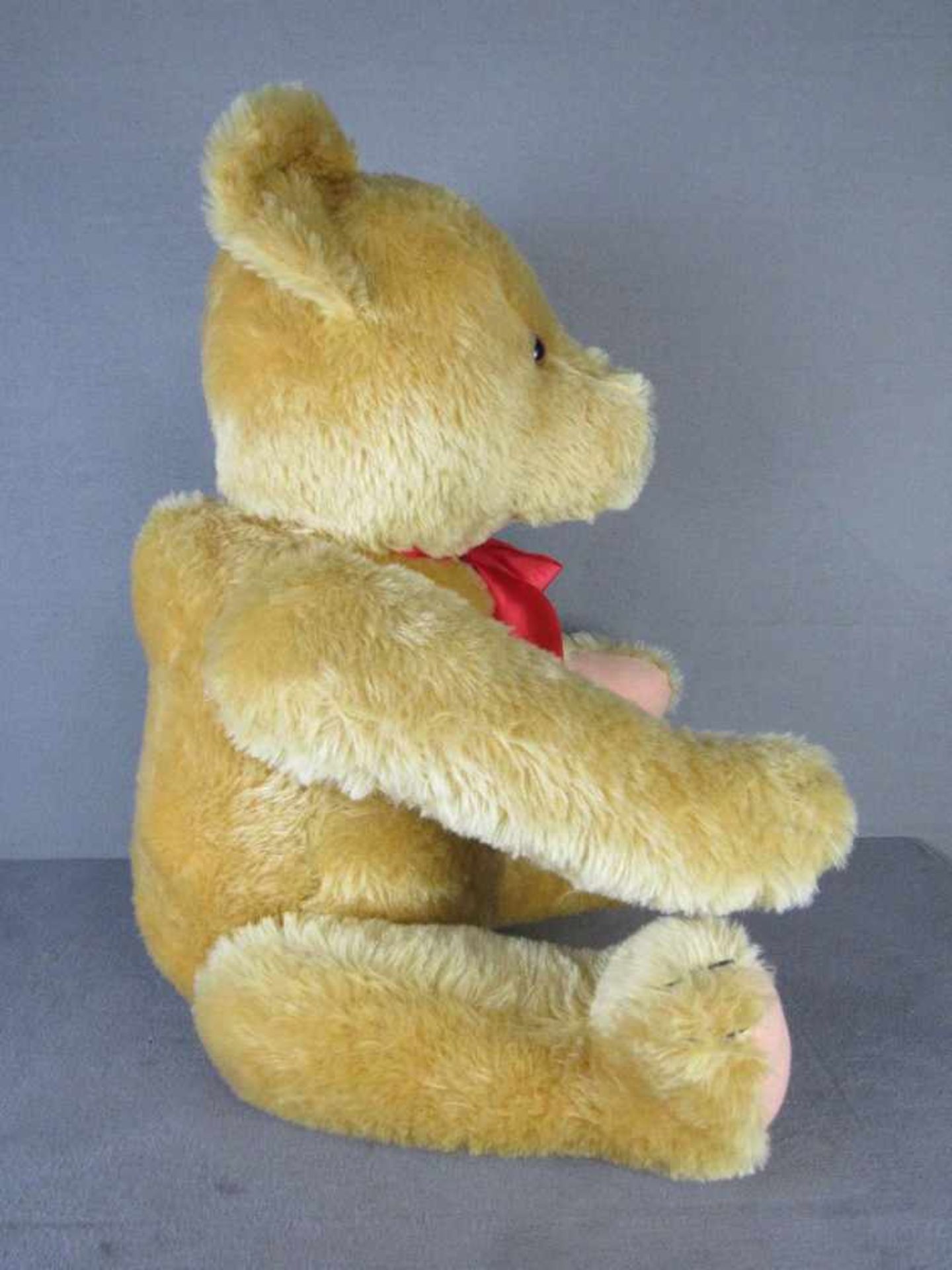 Hermann Teddy original unbespieltes Vitrinenstück Höhe:82cm<b - Bild 4 aus 5