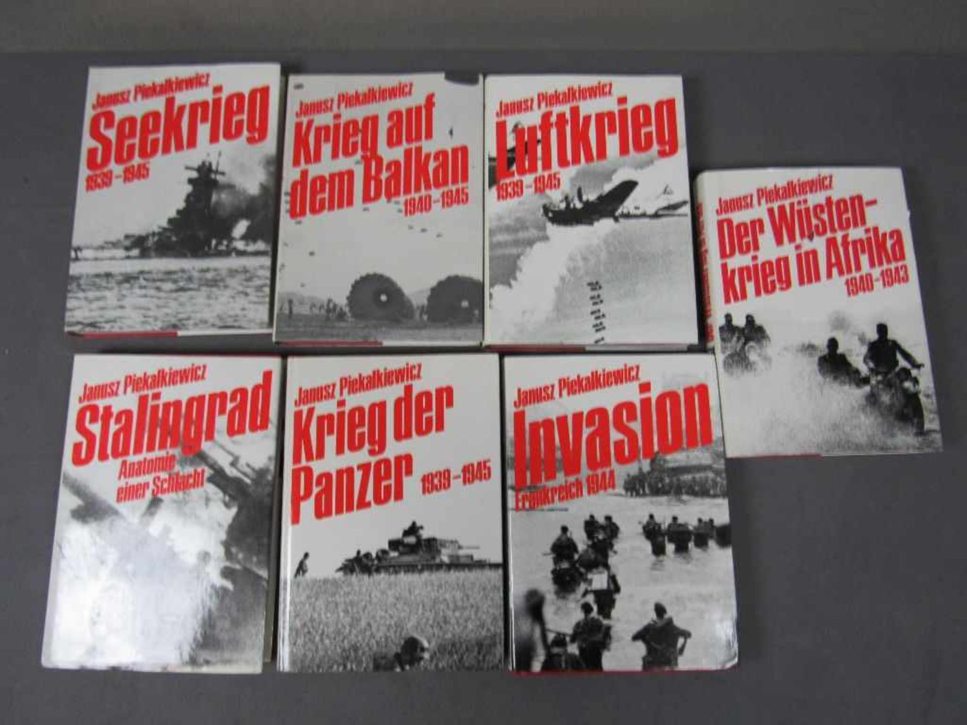 Konvolut Bücher Stalingrad sieben Stück<b - Image 2 of 2