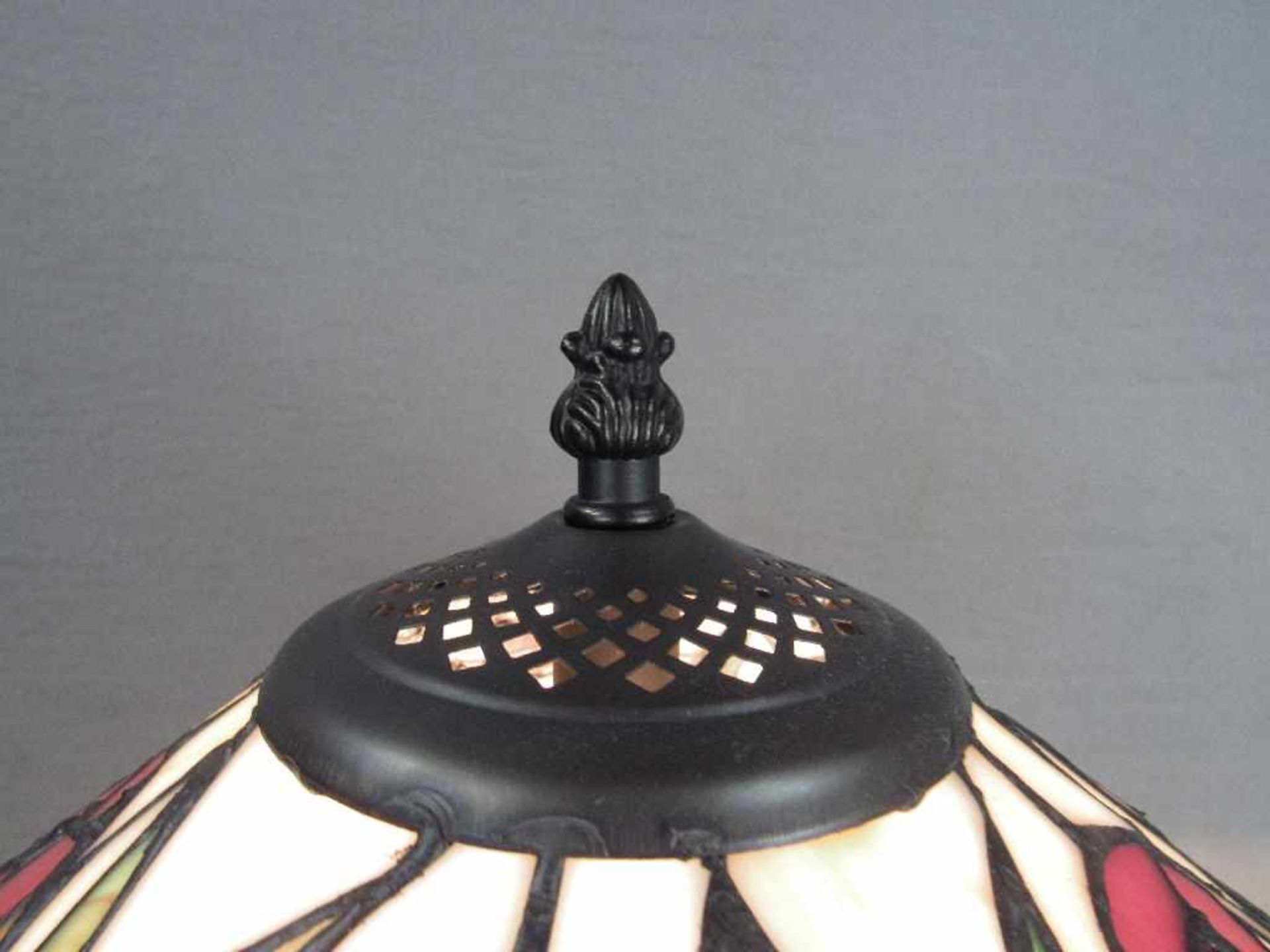 Große Tischlamp : Tiffany in Jugendstil< - Bild 3 aus 5