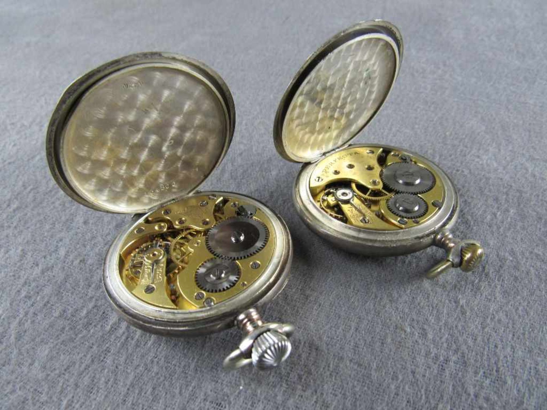 Zwei antike Taschenuhren ungeprüft< - Image 4 of 4
