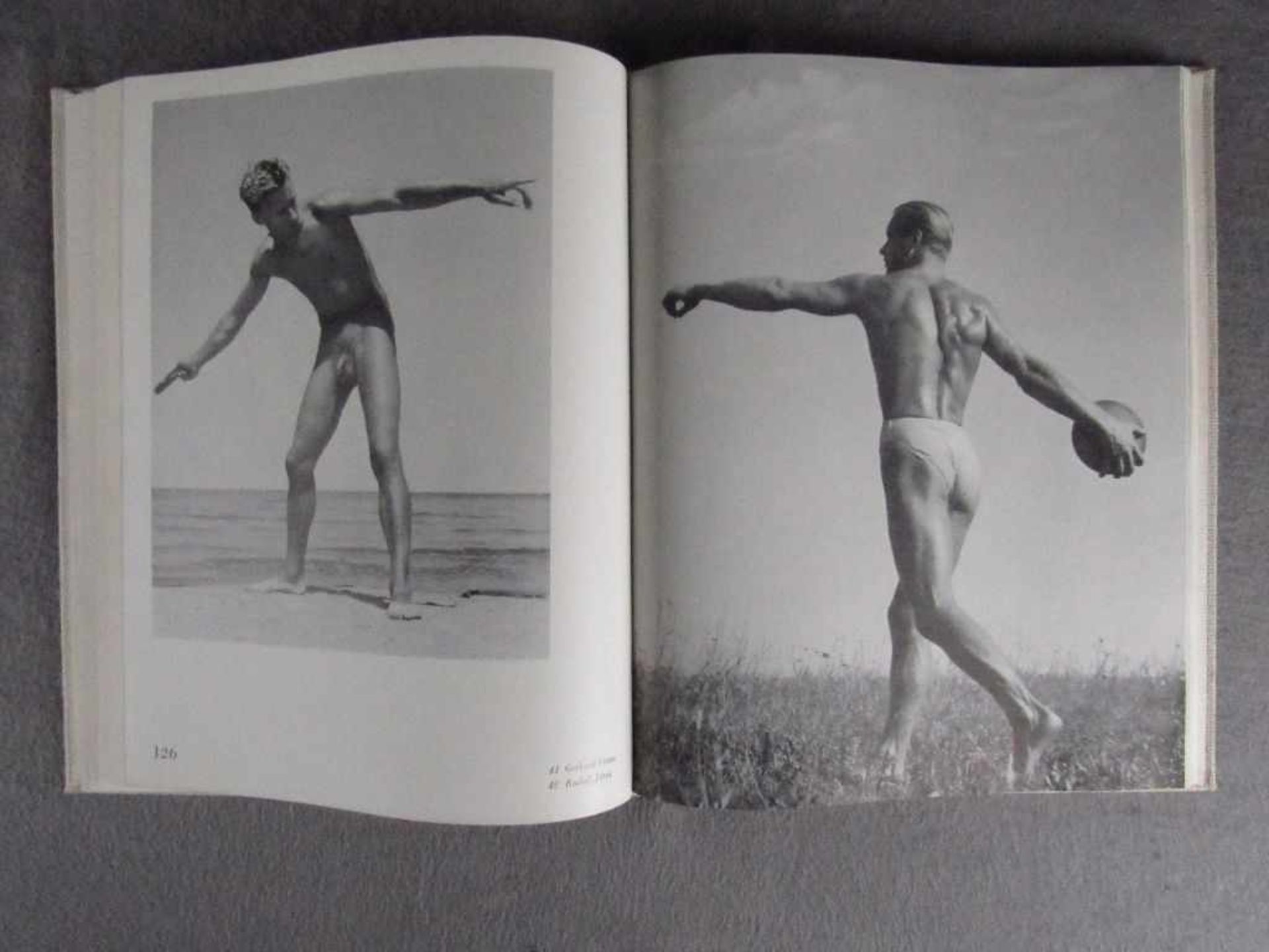 Seltenes Buch Aktfotografien schöne Abbildungen Aktszenen Leinen gebunden von Burkhardt< - Bild 2 aus 4