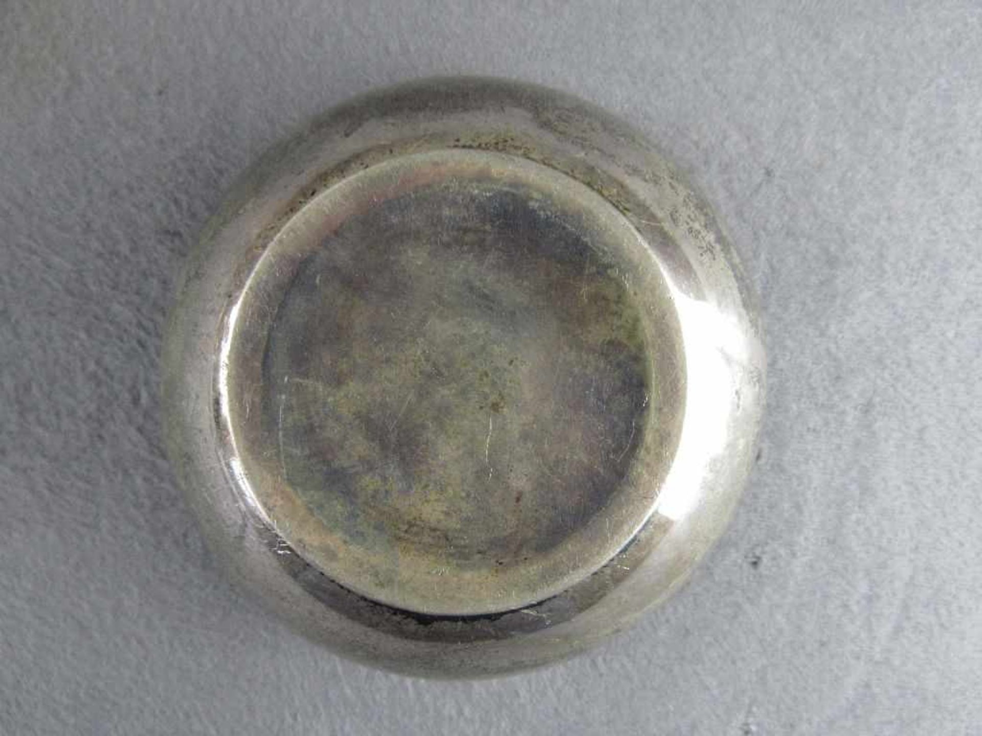 Kleine Silberschale 102 gr. 835er Silber - Bild 3 aus 4