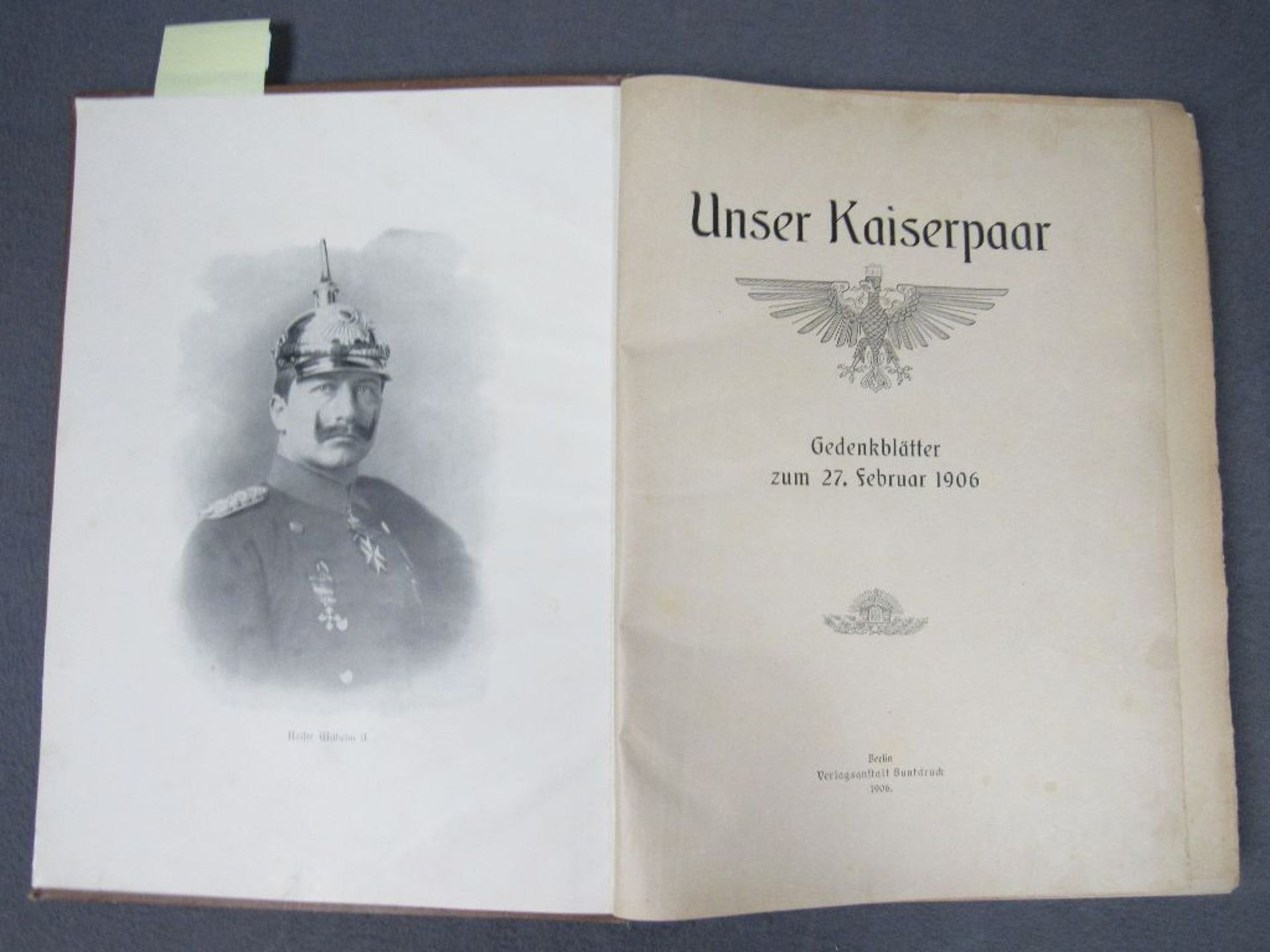 Prachtband unser Kaiserpaar 1.Wk - Image 2 of 3