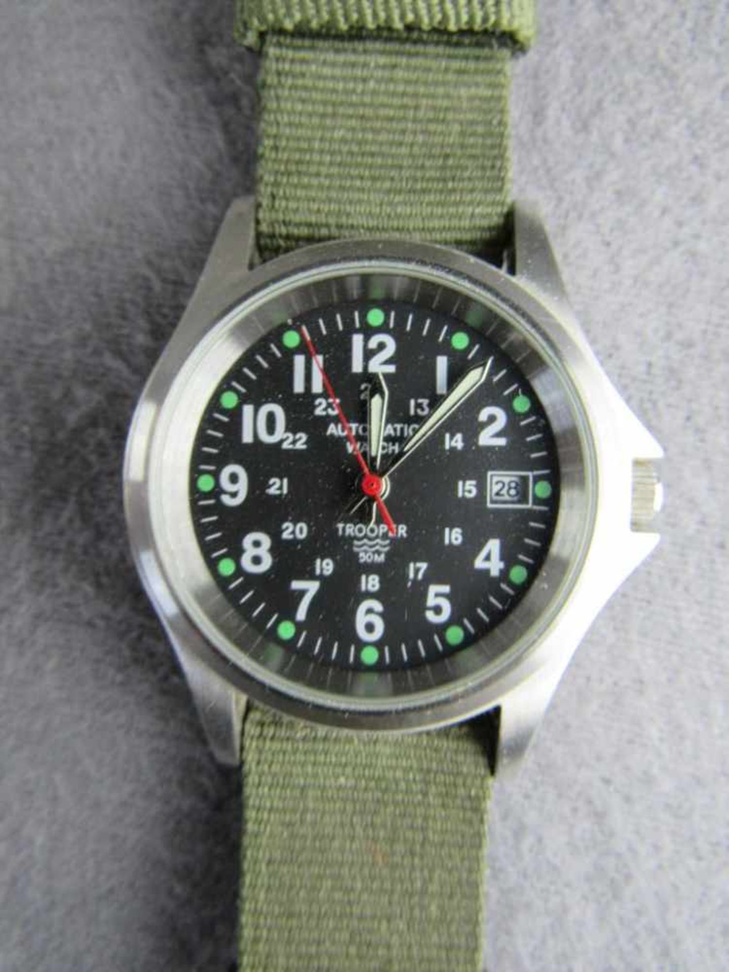 Herrenarmbanduhr Military in OK - Bild 2 aus 2