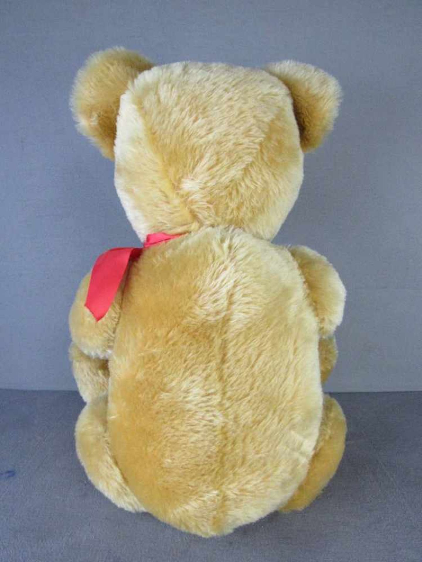 Hermann Teddy original unbespieltes Vitrinenstück Höhe:82cm<b - Bild 3 aus 5