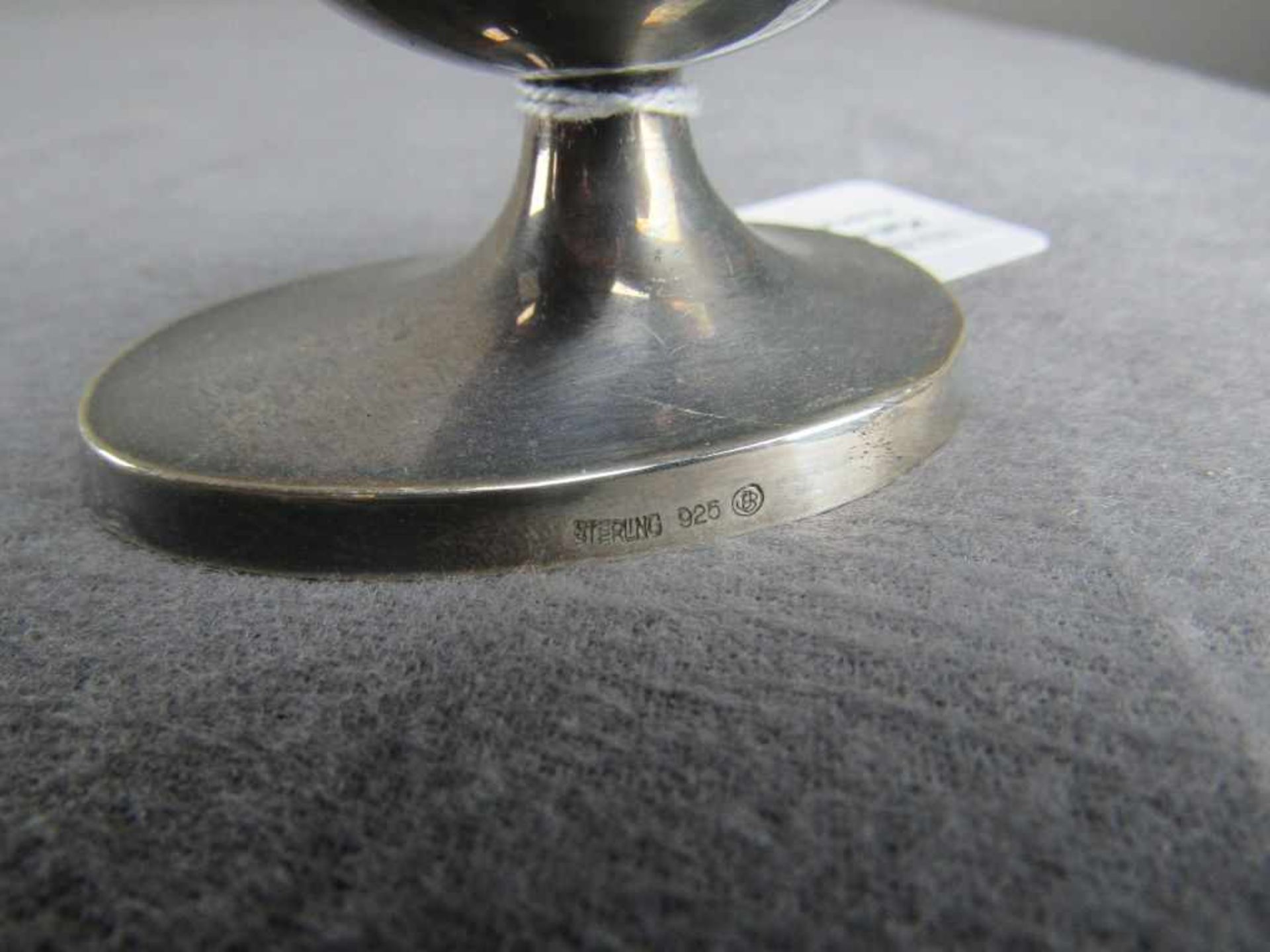 Pfeiffenhalter 925er Sterling Silber ca.9,5cm hoch - Image 3 of 3