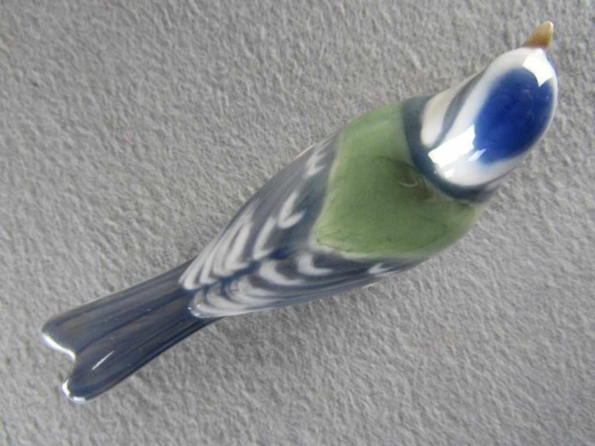 Porzellanfigur Royal Copenhagen Vogel Wellenmarke 10,5cm - Bild 3 aus 4