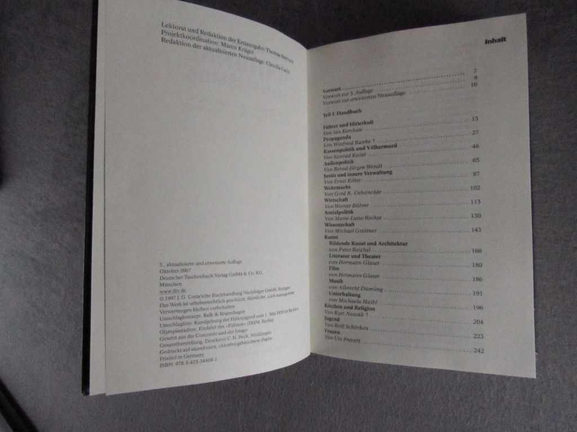 Seltenes Buch Nachschlagewerk Enzyklopädie des Nationalsozialismus< - Image 2 of 2