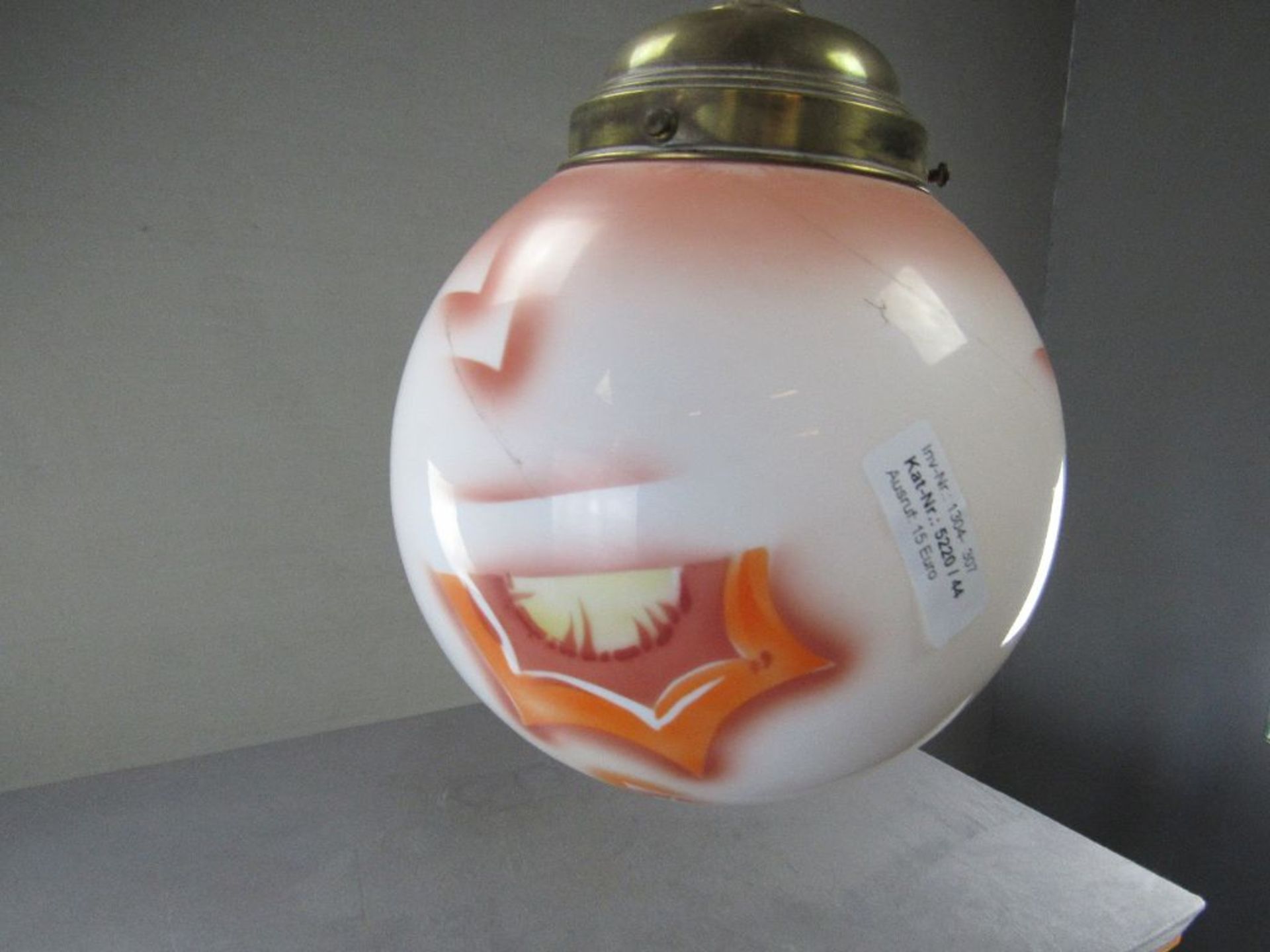 Deckenlampe Art Deco Spritzdekor - Bild 2 aus 3