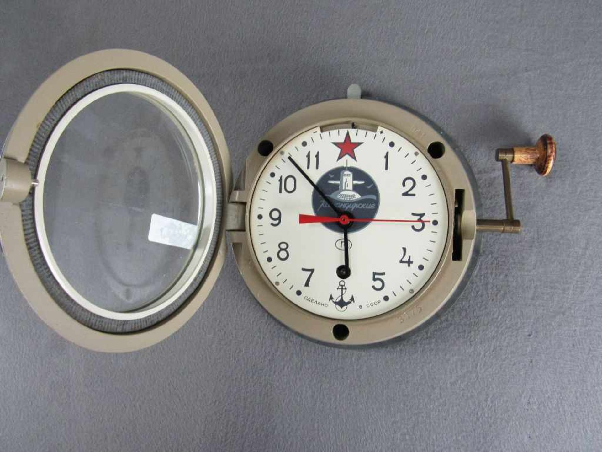 Militärisch russische U-Boot Uhr läuft an Durchmesser 21cm<b - Image 2 of 4