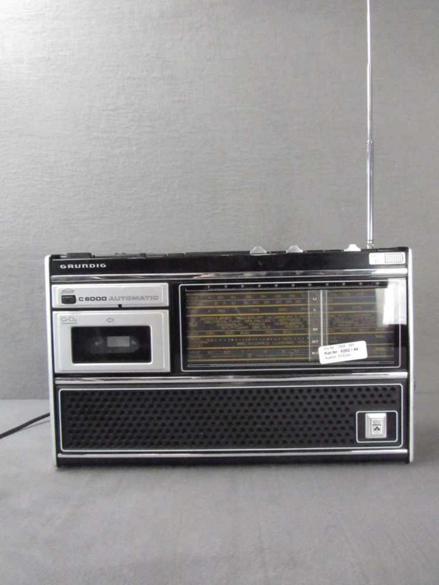 Kofferradio Grundig Space Age