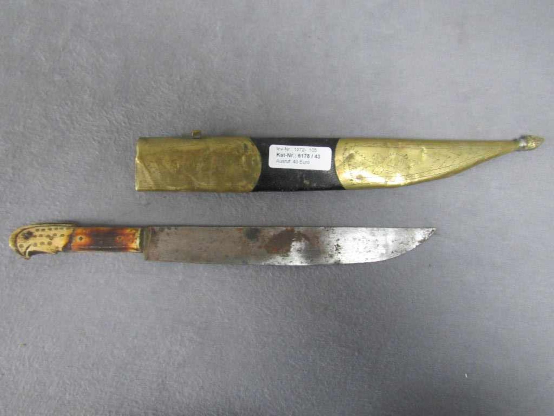 Messer Dolch arabisches Messer Beingriff 45cm lang - Bild 2 aus 2