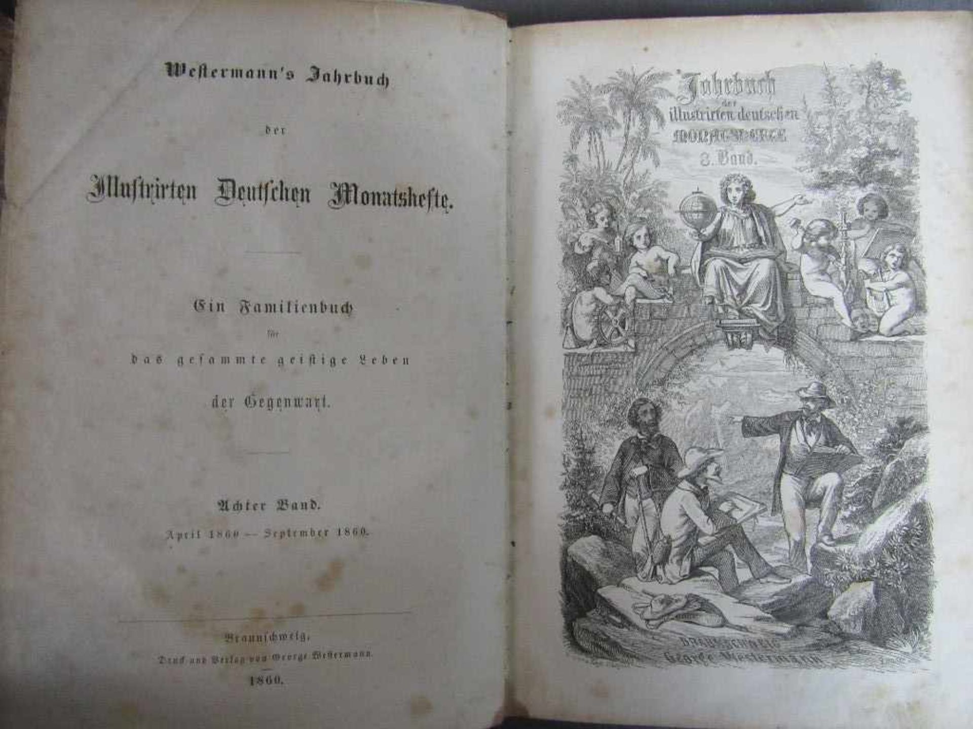 Jahrbuch Familienbuch 1860 - Image 2 of 2