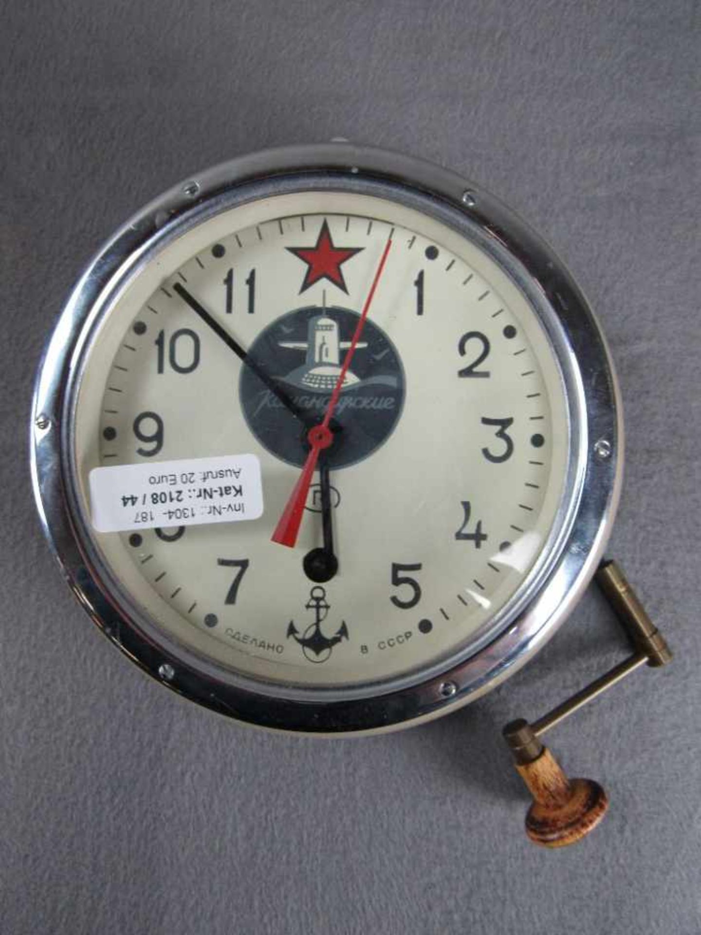 Militärisch russische U-Boot Uhr läuft an Durchmesser 21cm<b