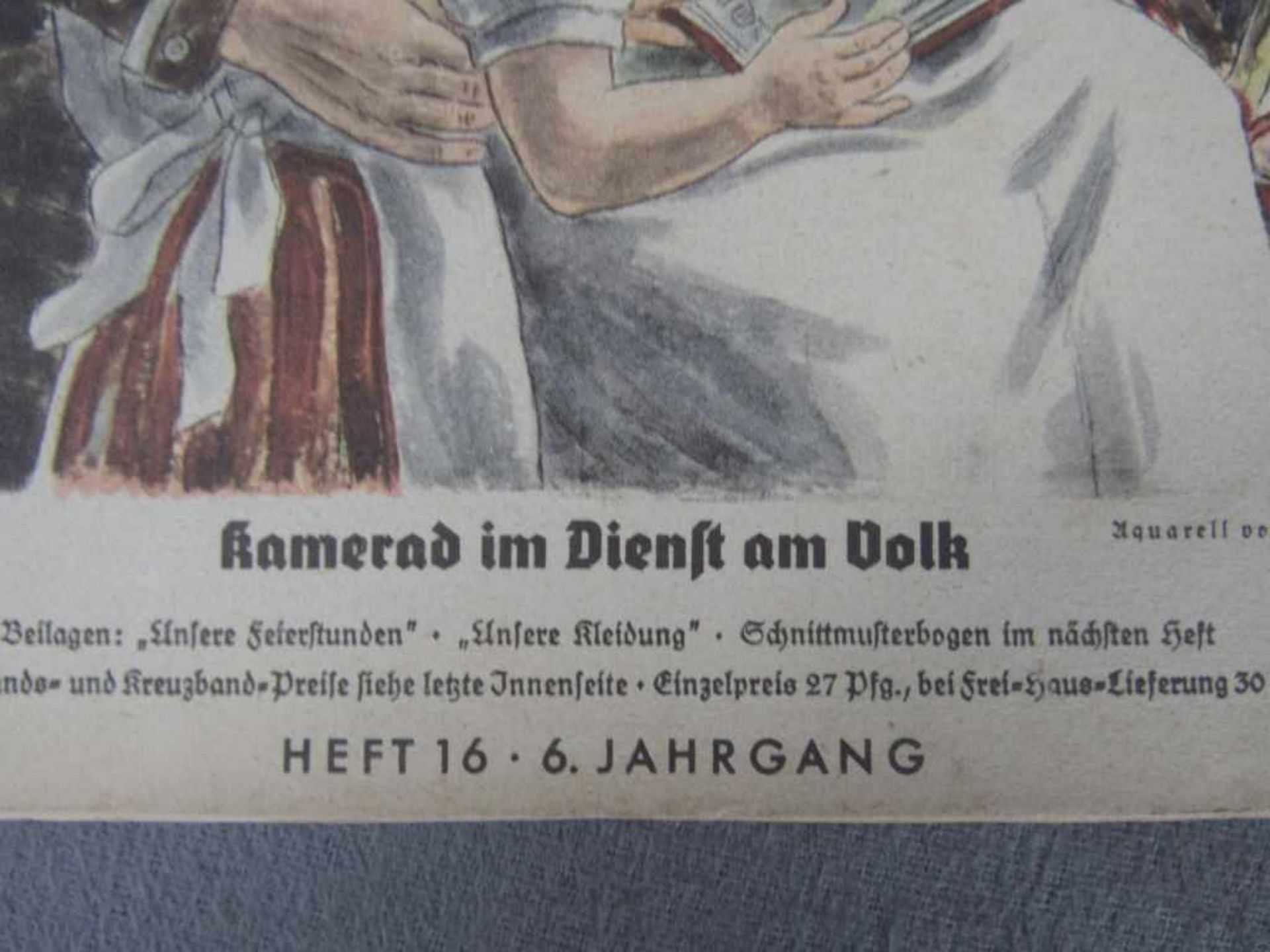 Zwei Zeitungen NS Frauenwerke 2.WK - Bild 5 aus 6