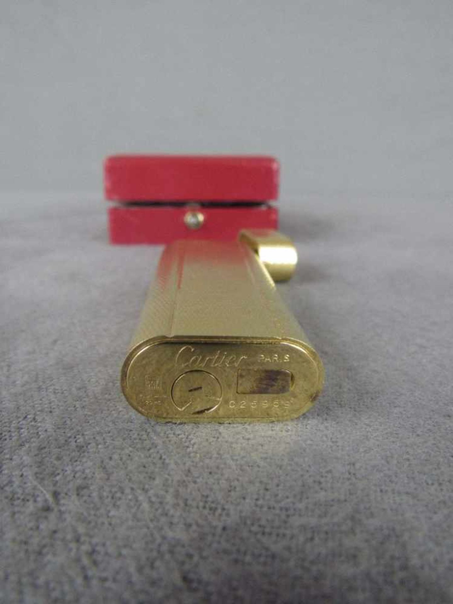 Wunderschönes vergoldetes Cartier Feuerzeug, voll funktionstüchtig - Bild 5 aus 6